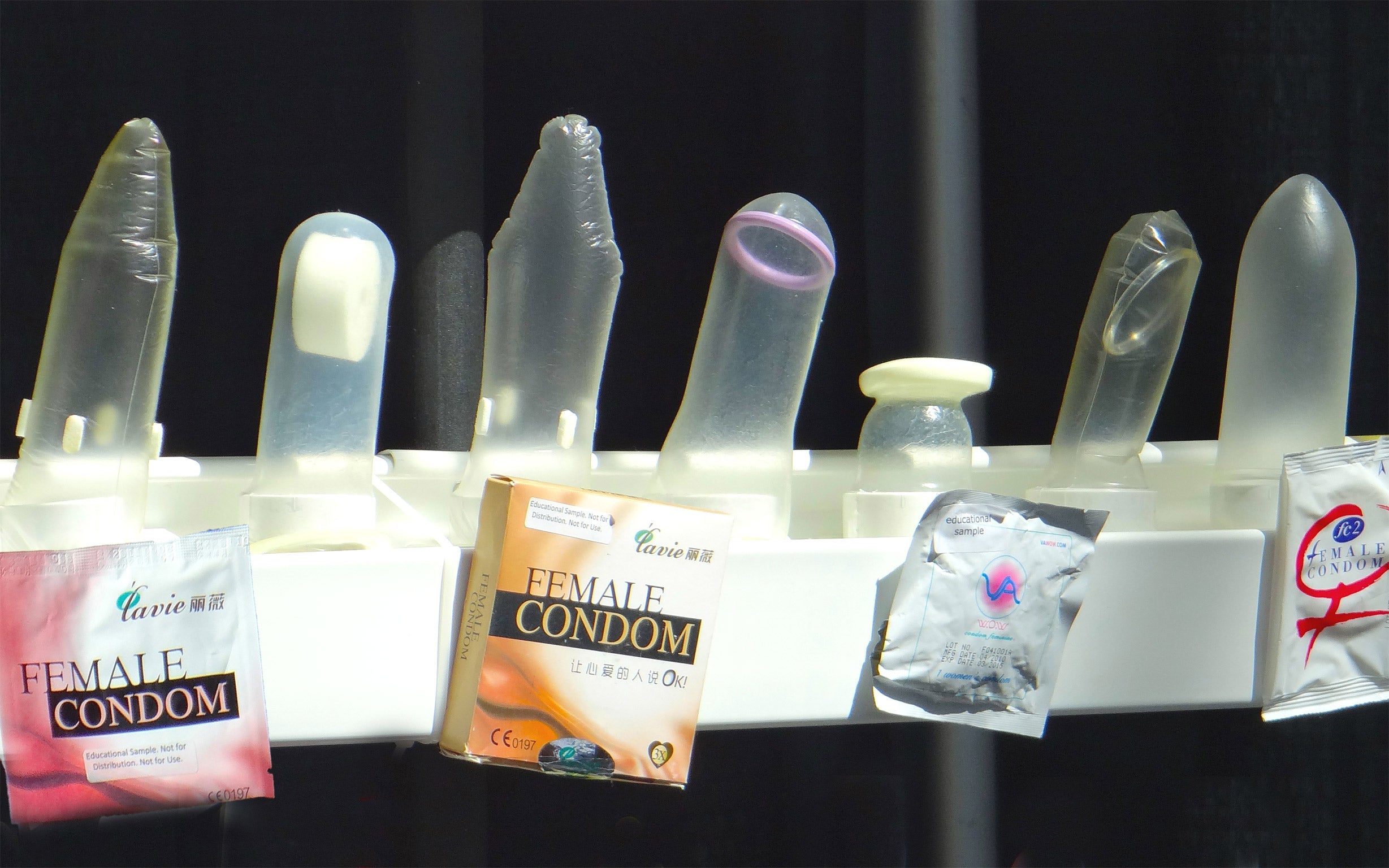 Female condoms are still stigmatised in many places