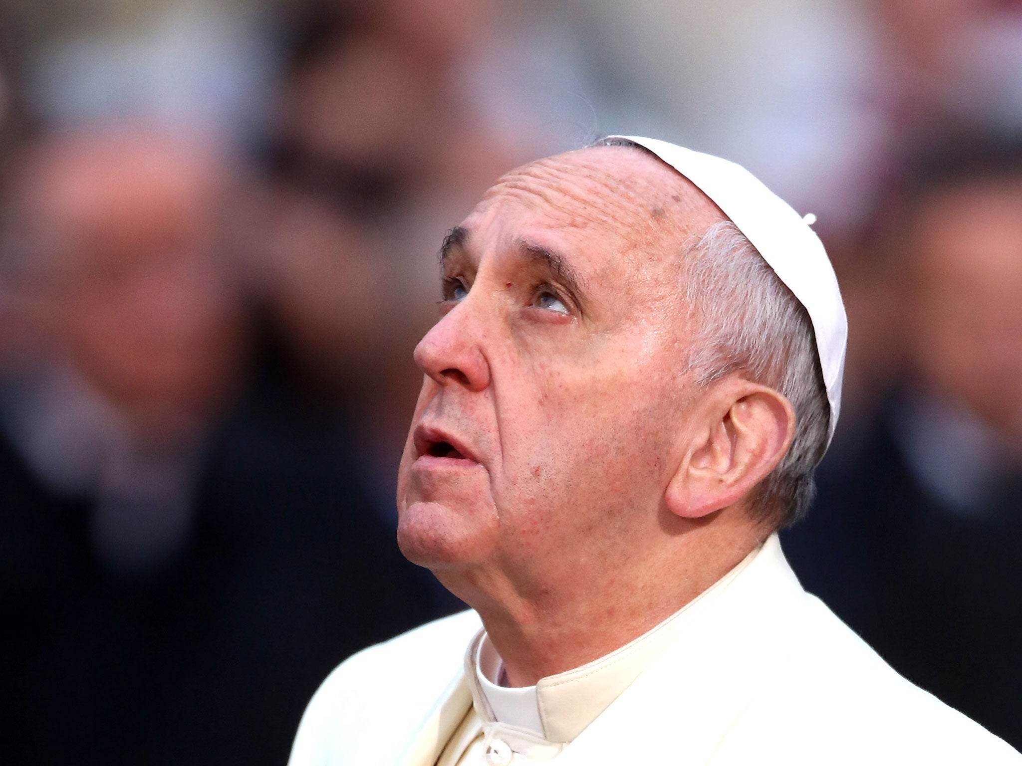 Pope Francis says his advisors have told him two per cent of the clergy are paedophiles