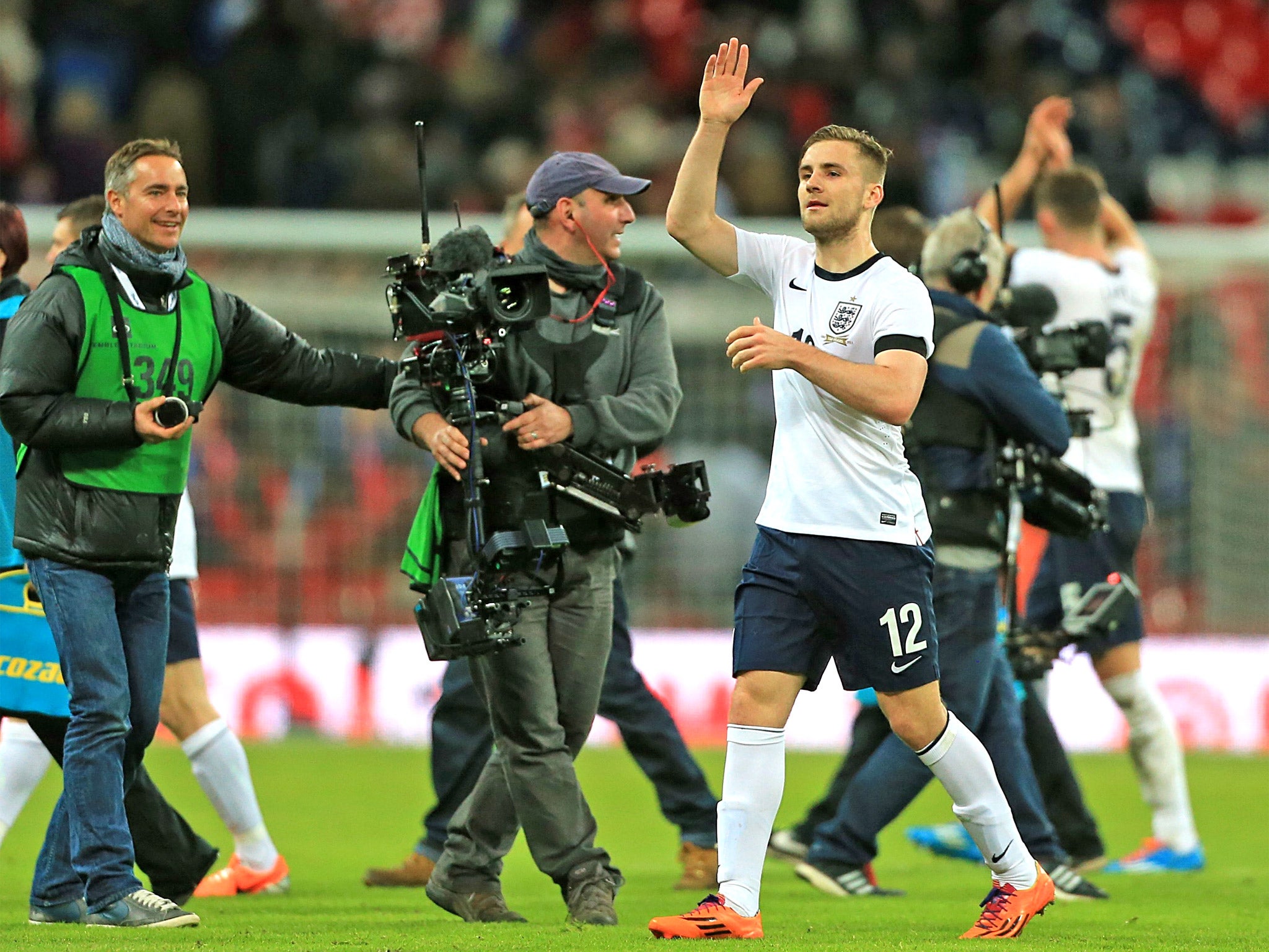 Luke Shaw didn't do any harm to his chances of going to Rio