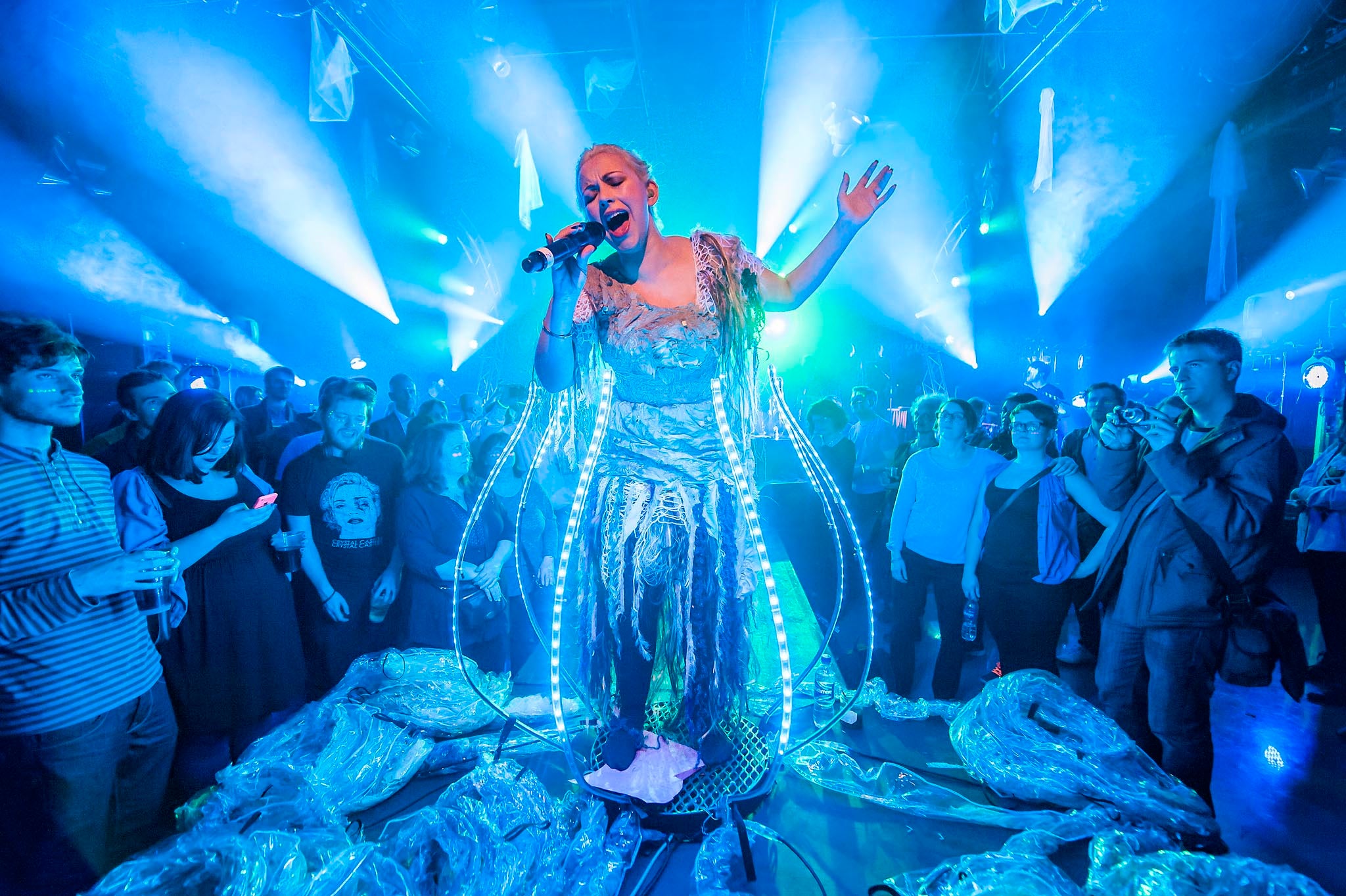 Singer Charlotte Church performs her new EP 'Four' (Getty)