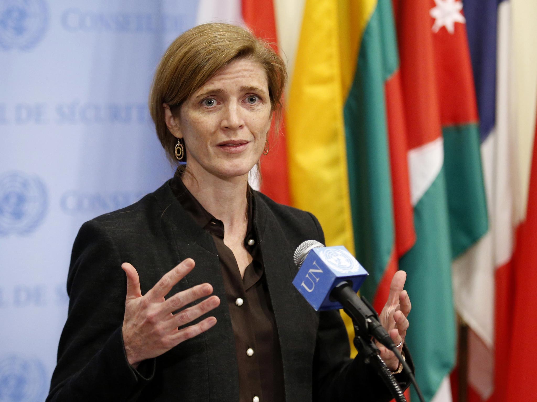 US Ambassador to the United Nations Samantha Power