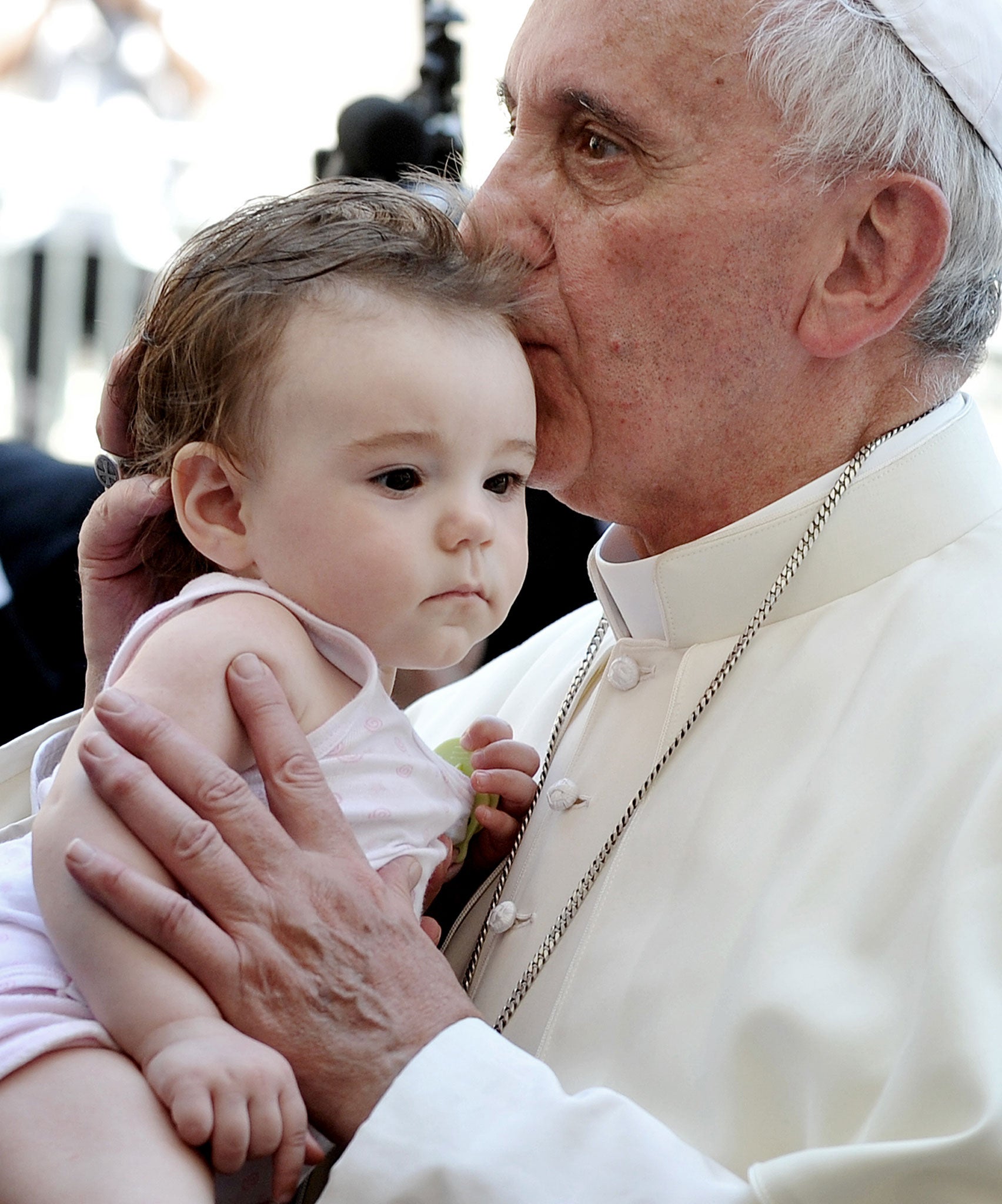 Pope Francis at the Vatican in June 2013