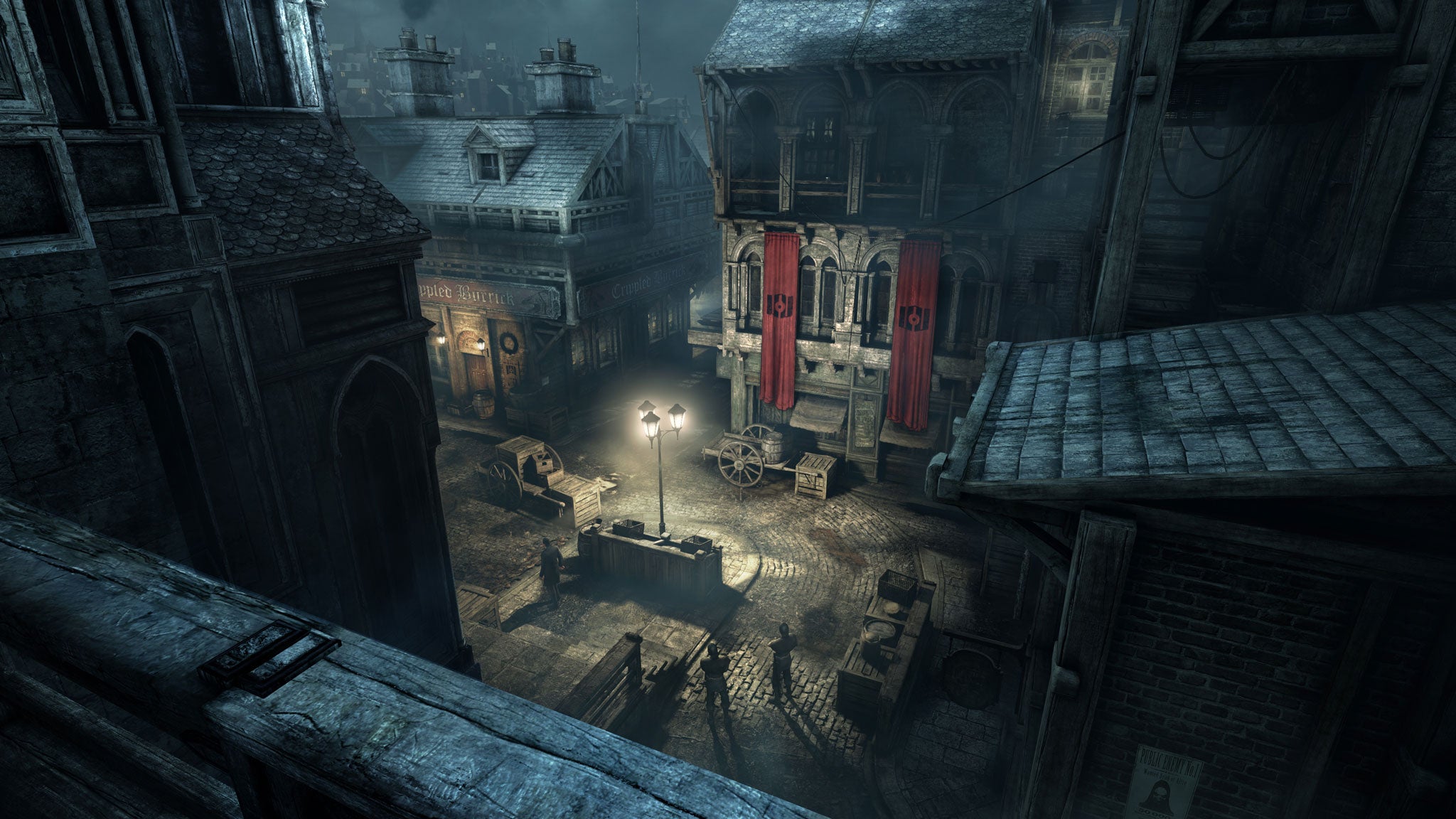 Thief's gothic surroundings set a tense, atmospheric tone