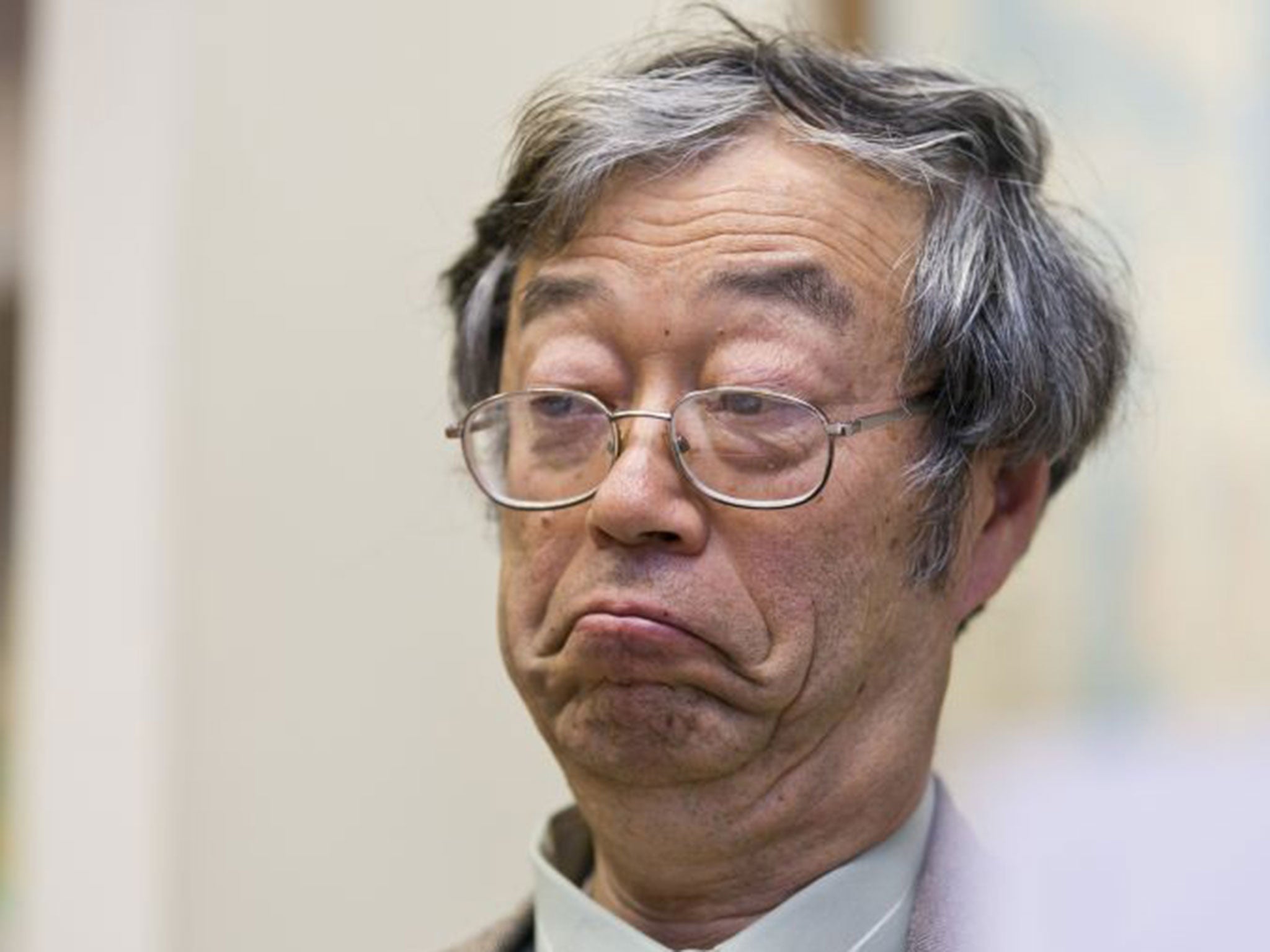 Satoshi Nakamoto, who denies being the founder of Bitcoin