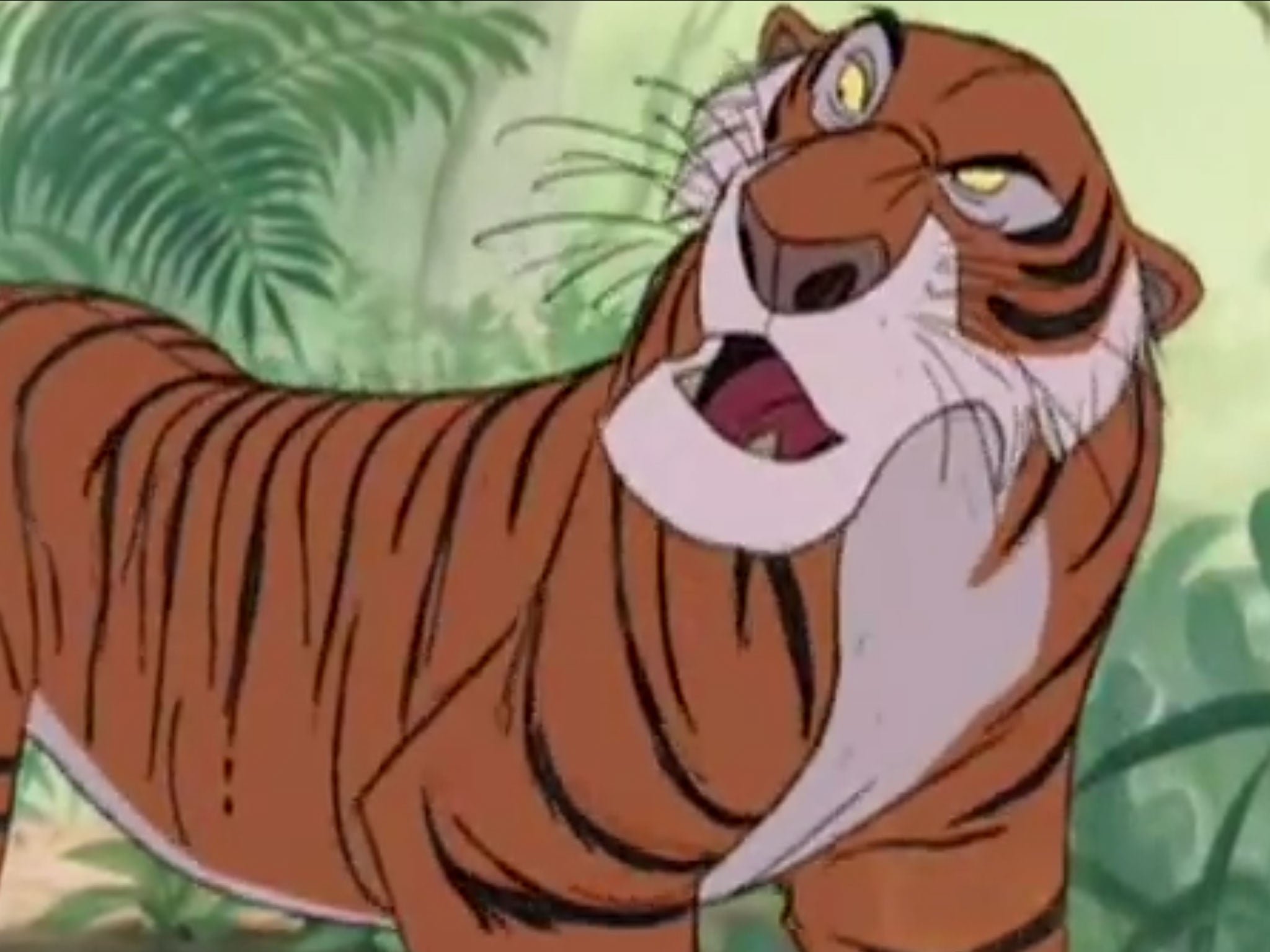 Shere Khan in Disney's 1967 version of The Jungle Book