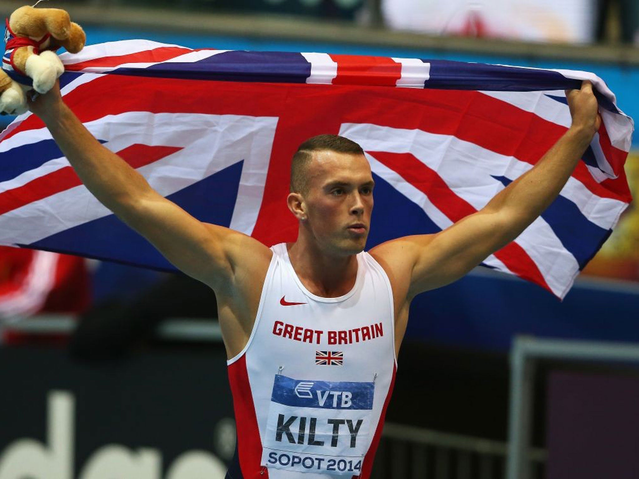 Kilty had been overlooked for 200m selection at the London Olympics in 2012