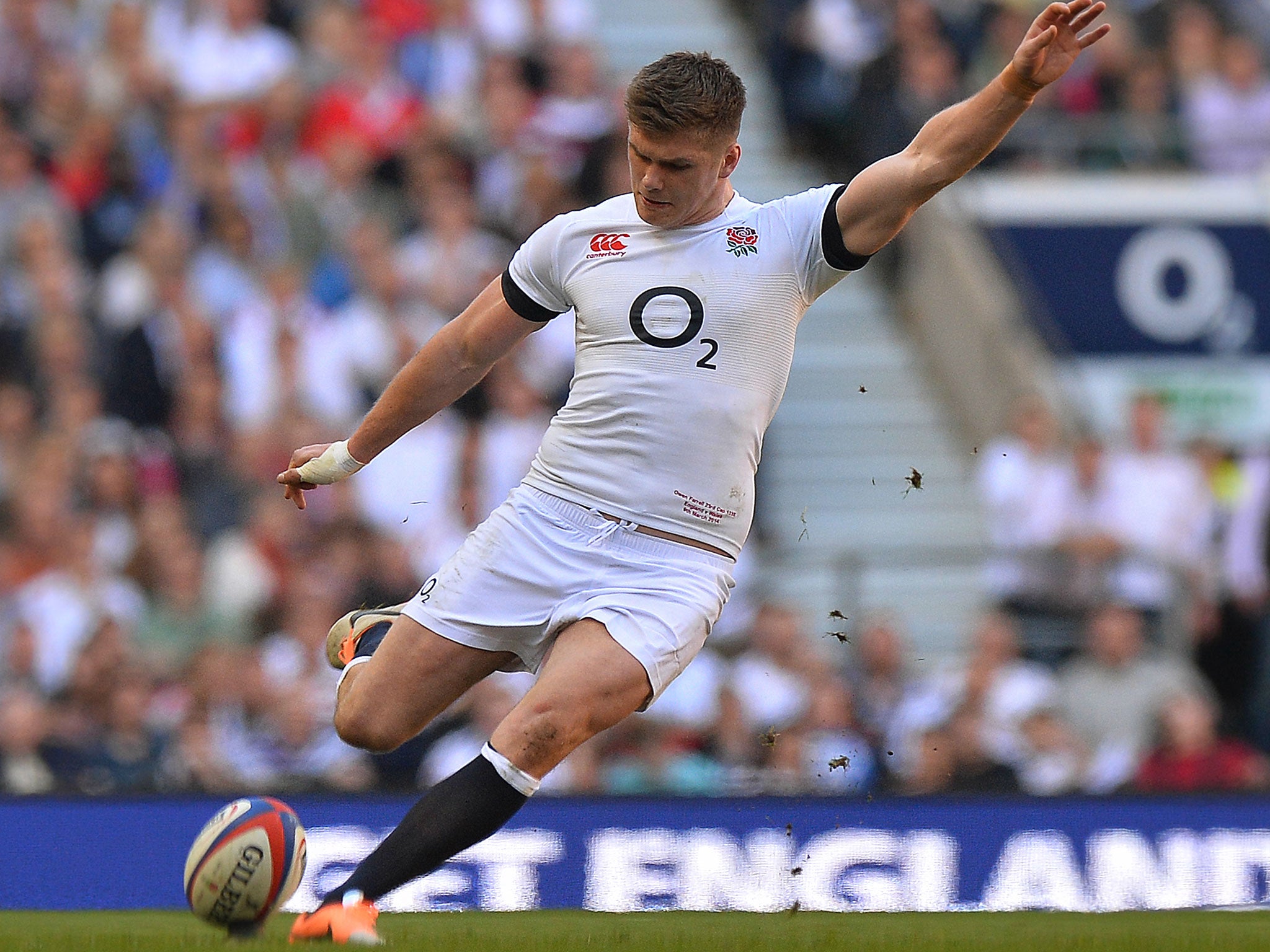 19 points came from the boot of Owen Farrell (GETTY)