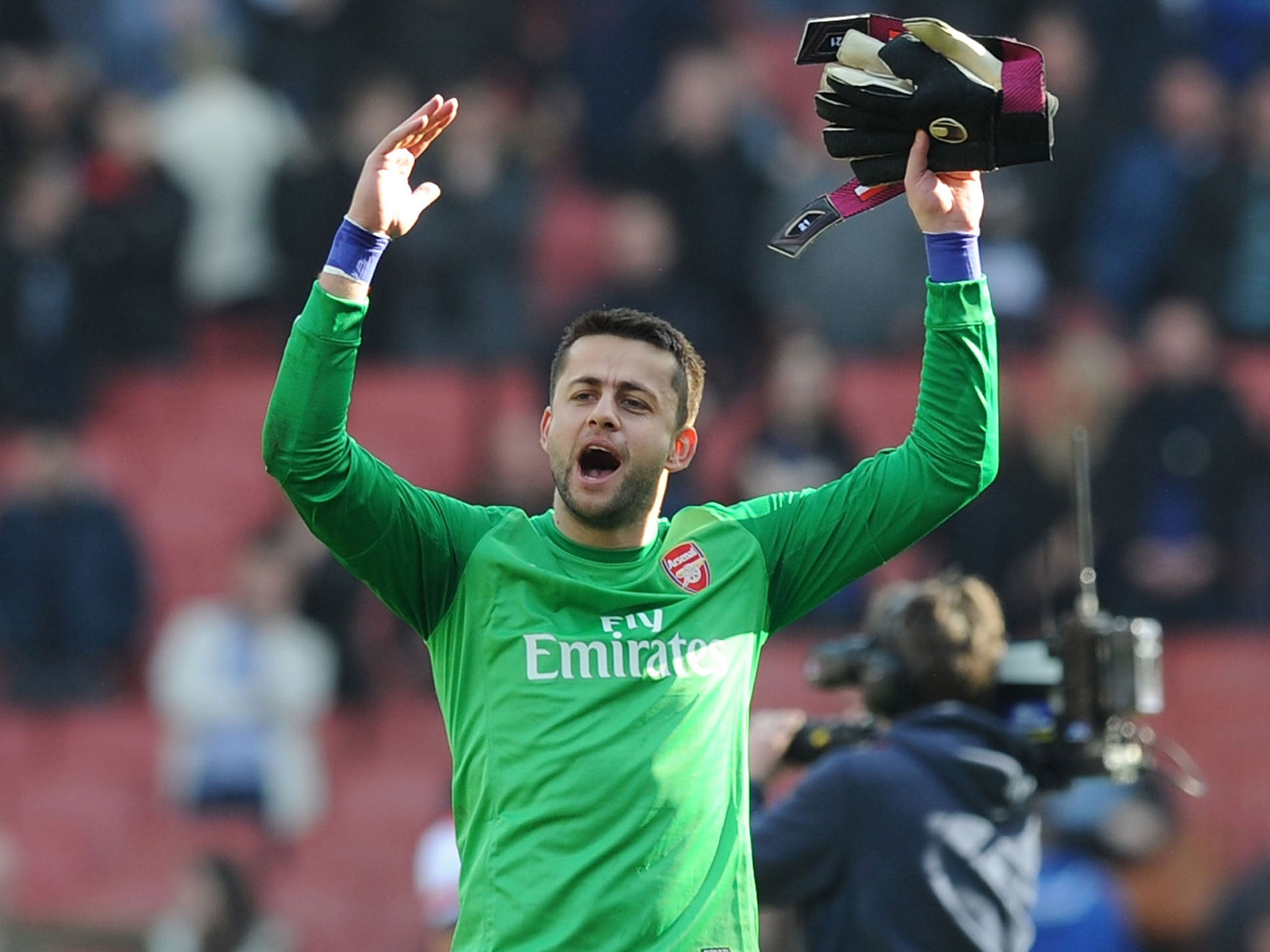 Arsenal goalkeeper Lukasz Fabianski could soon be on his way to Schalke or Borussia Dortmund