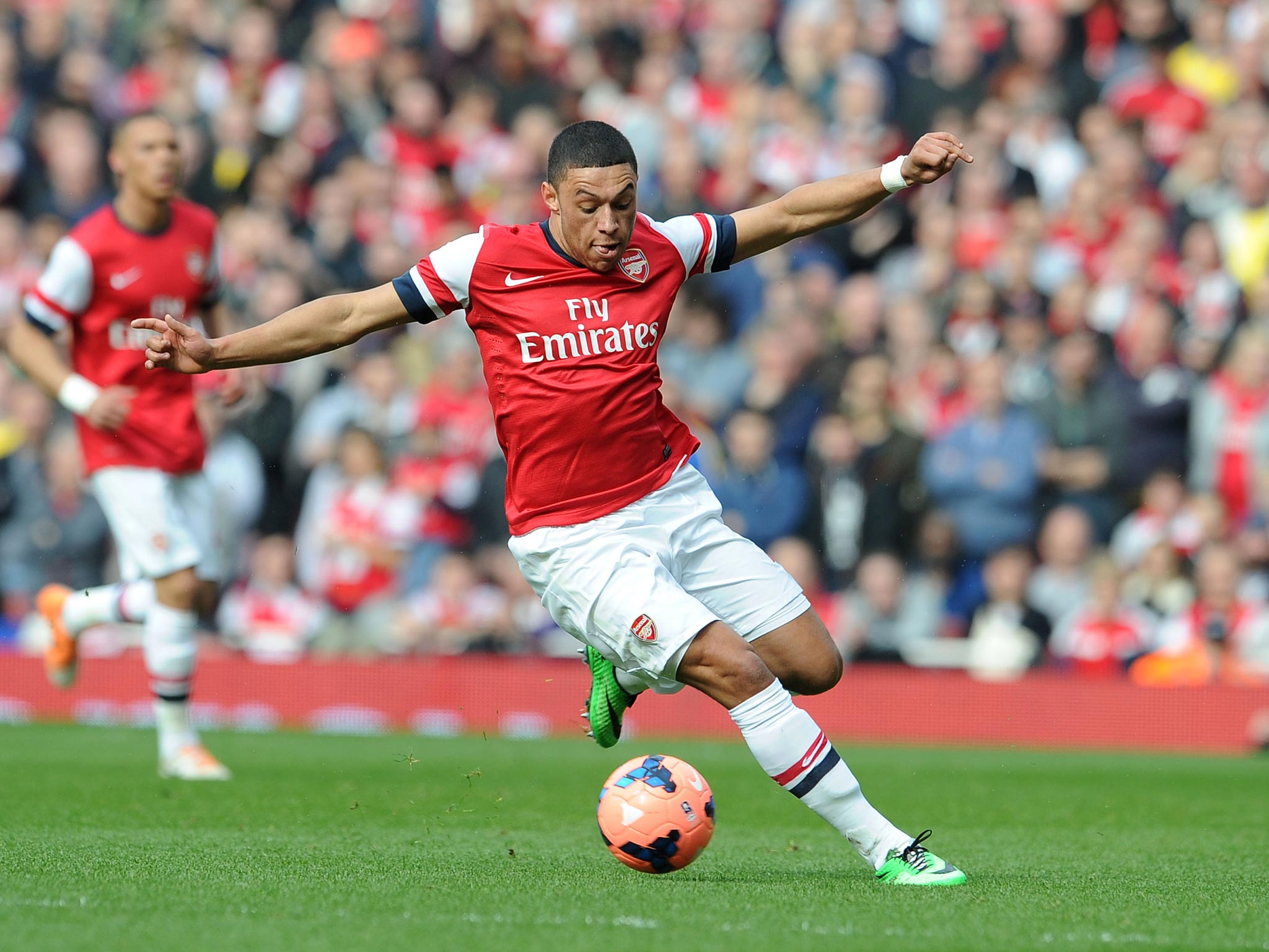 Alex Oxlade-Chamberlainis expected to feature for Arsenal against Tottenham