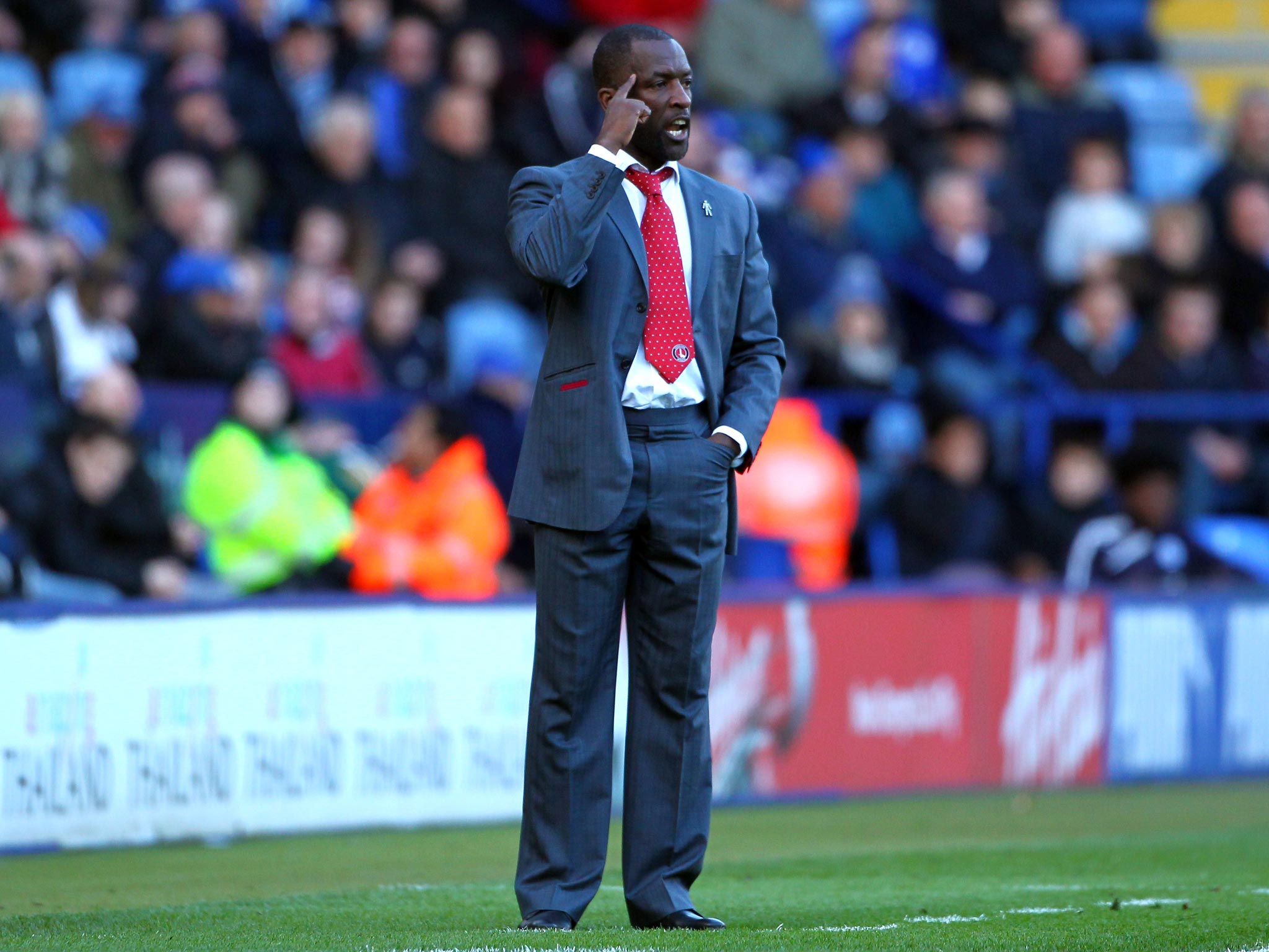 Chris Powell was reportedly been sacked by Chartlon Athletic