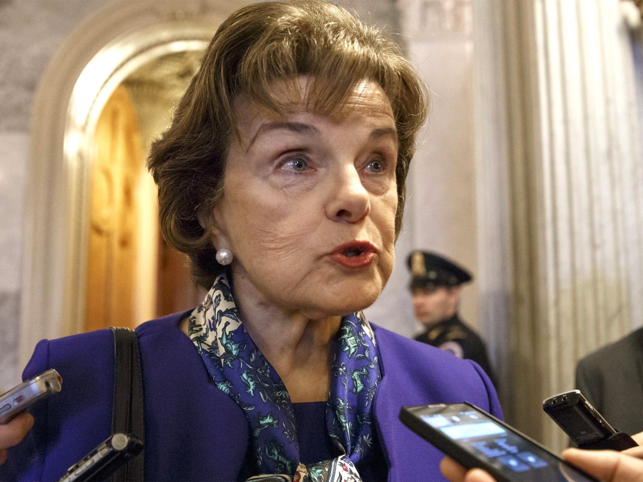 Senate Intelligence Committee Chair Senator Dianne Feinstein