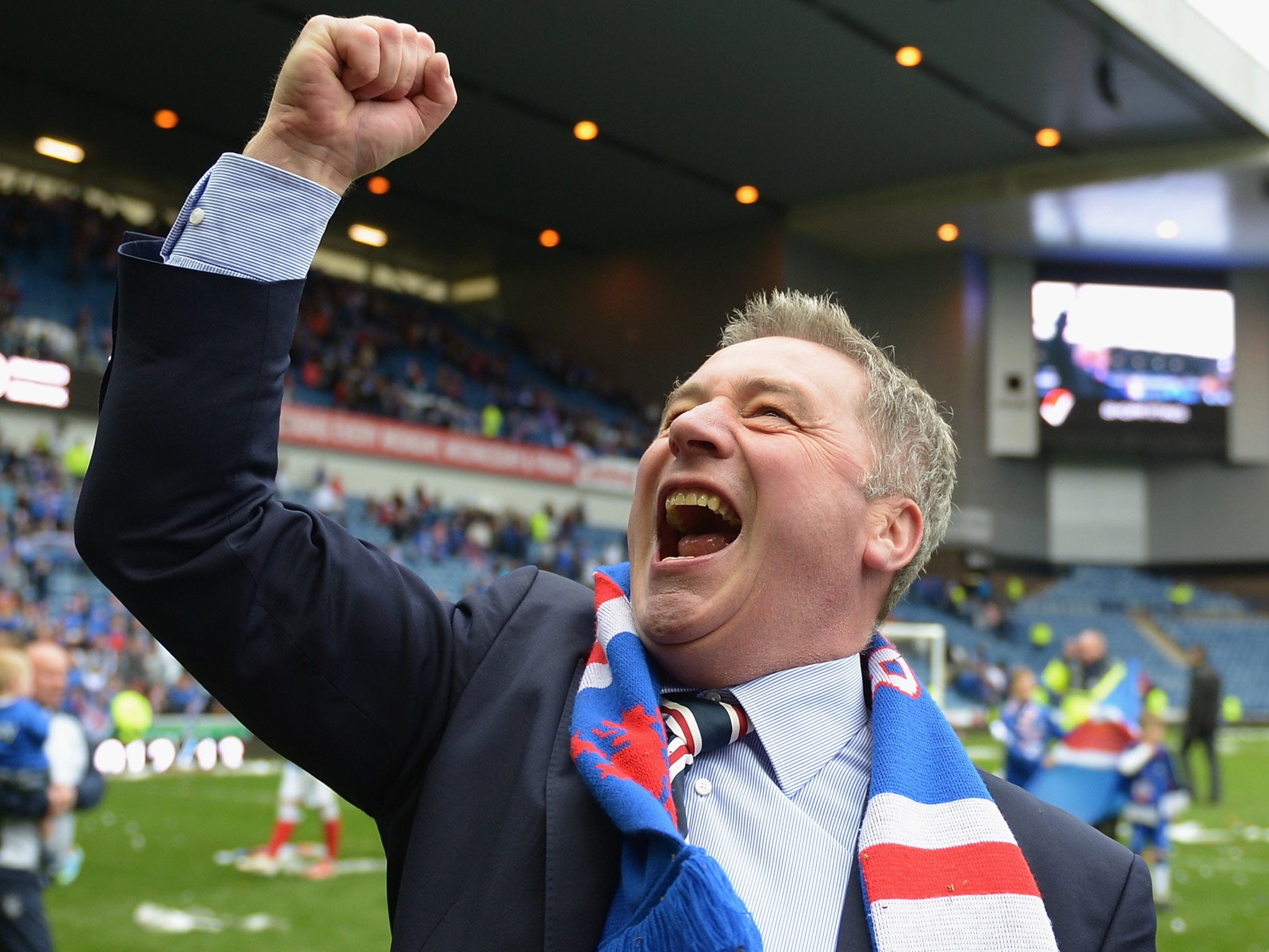 Rangers manager Ally McCoist