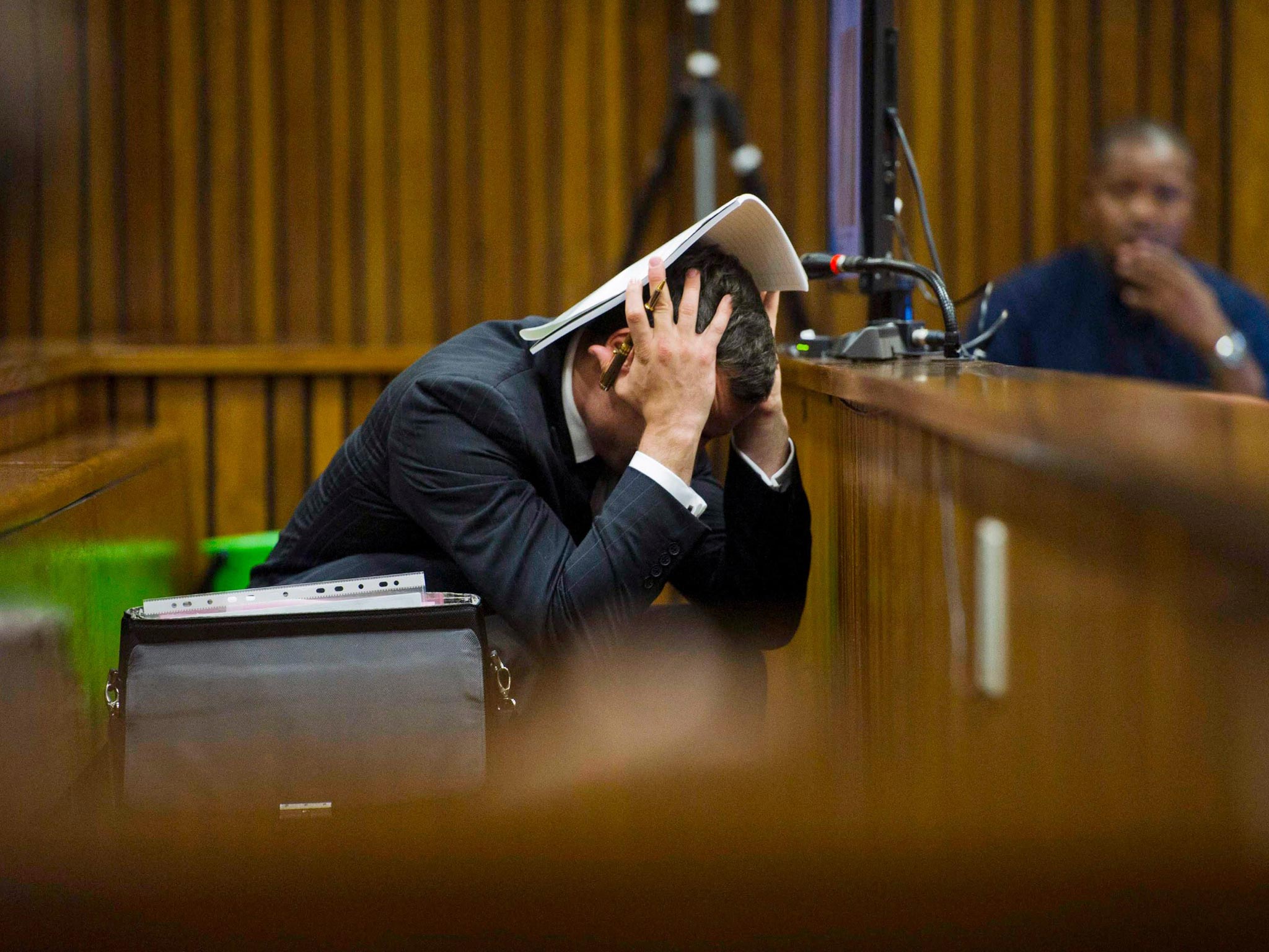 Oscar Pistorius at the Pretoria High Court