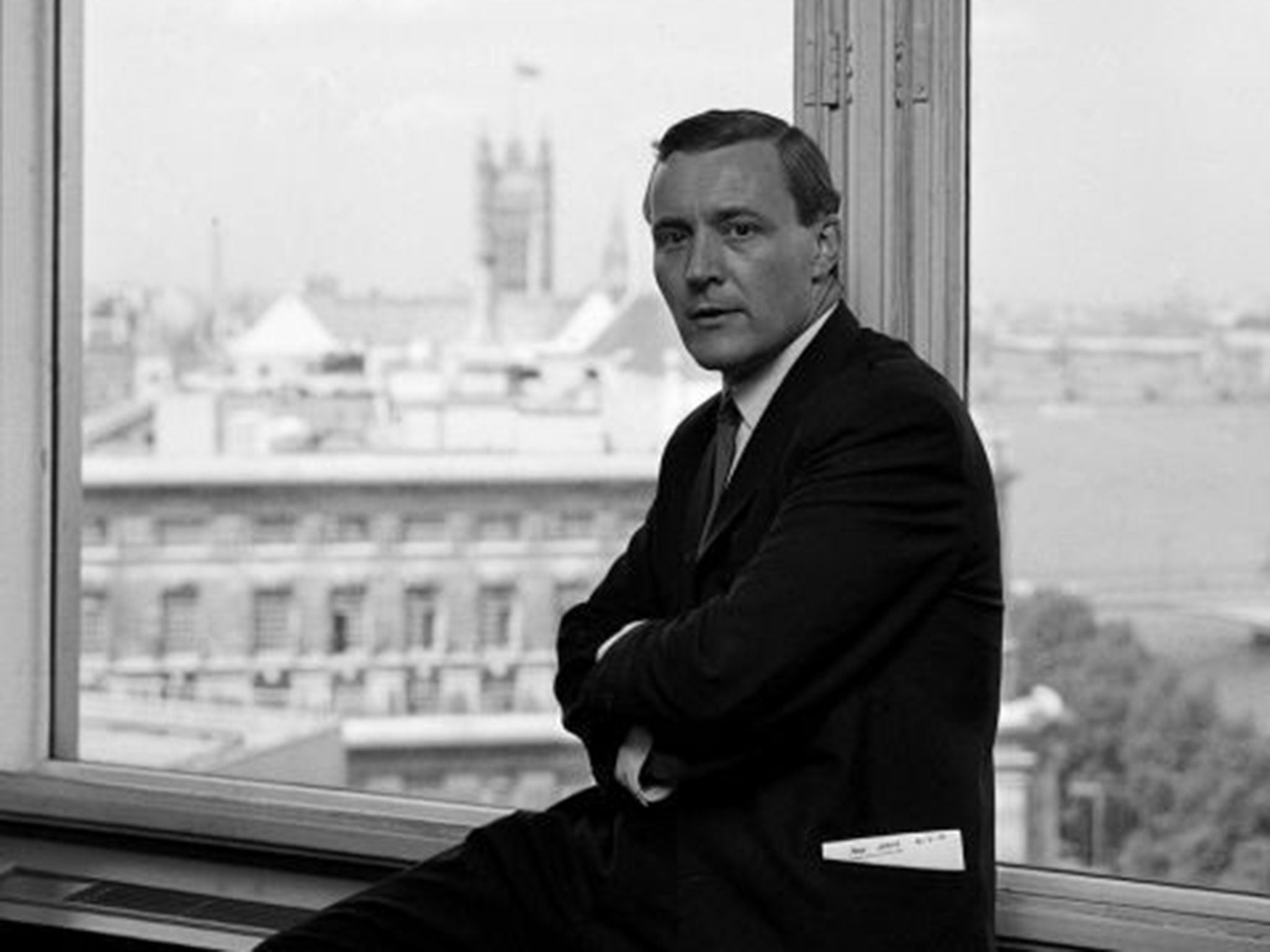 Tony Benn pictured in 1966