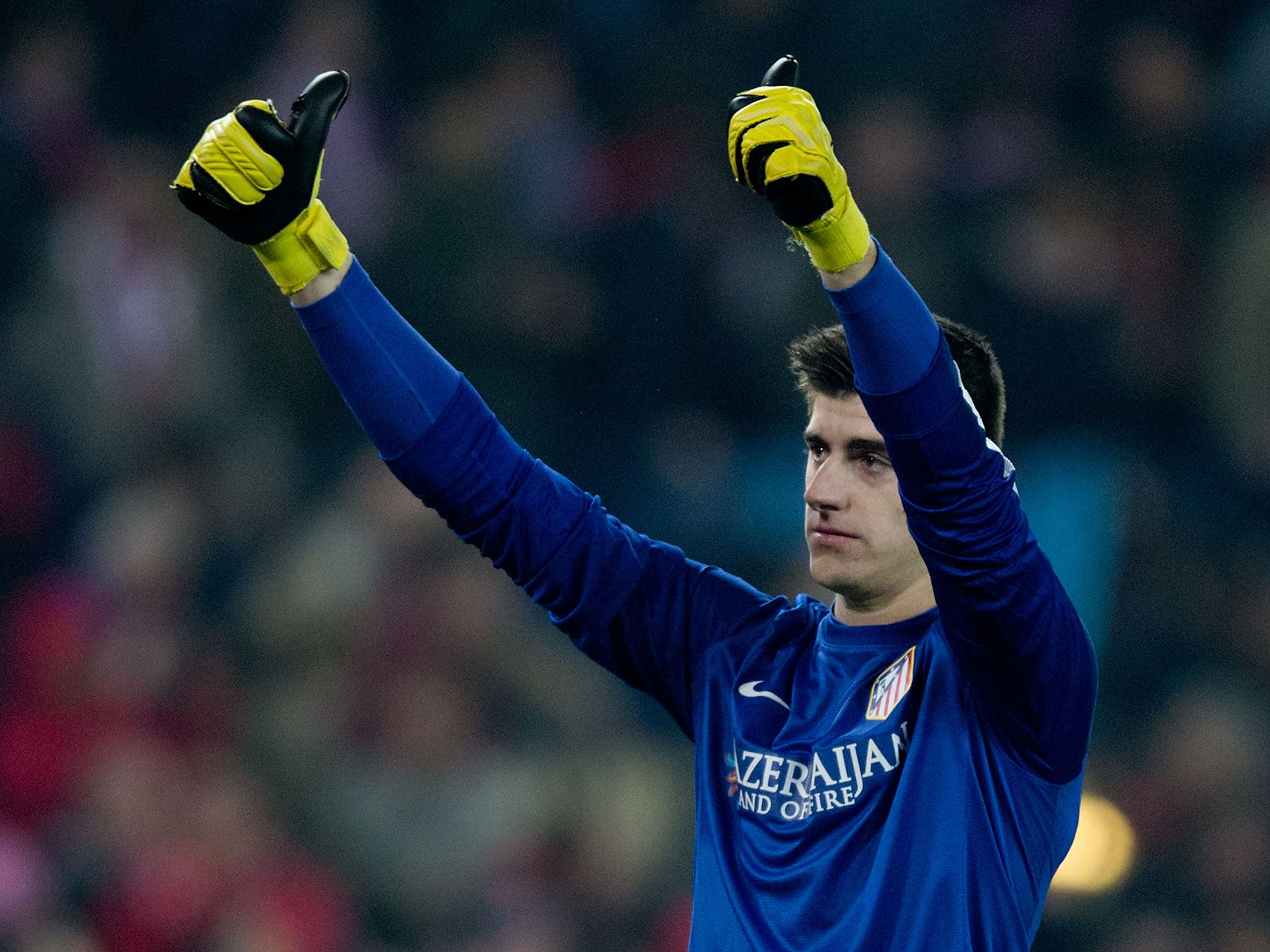 Thibaut Courtois of Atletico Madrid