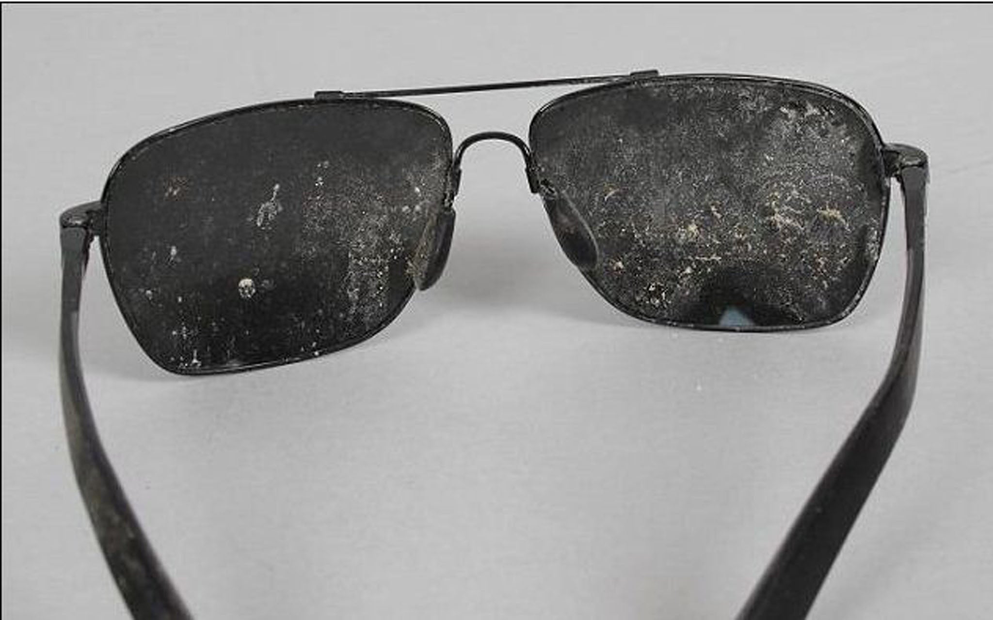 Police cast doubts over authenticity of glasses belonging to Walker which were auctioned online