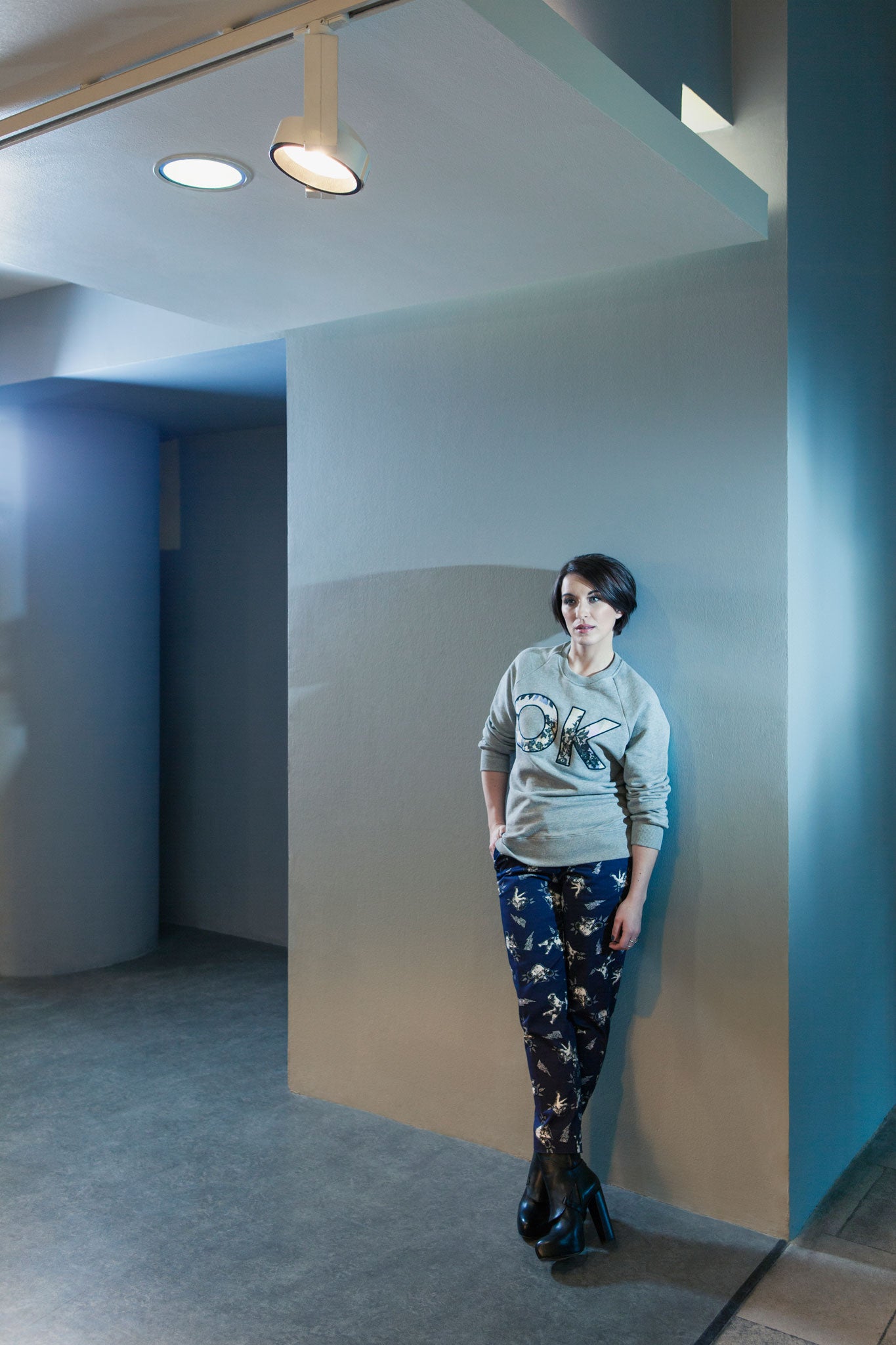 McClure says: 'Nottingham is what I am, and what I know. I get to have lunch at my mum’s, pick my nephew up from school: it’s a very normal life'