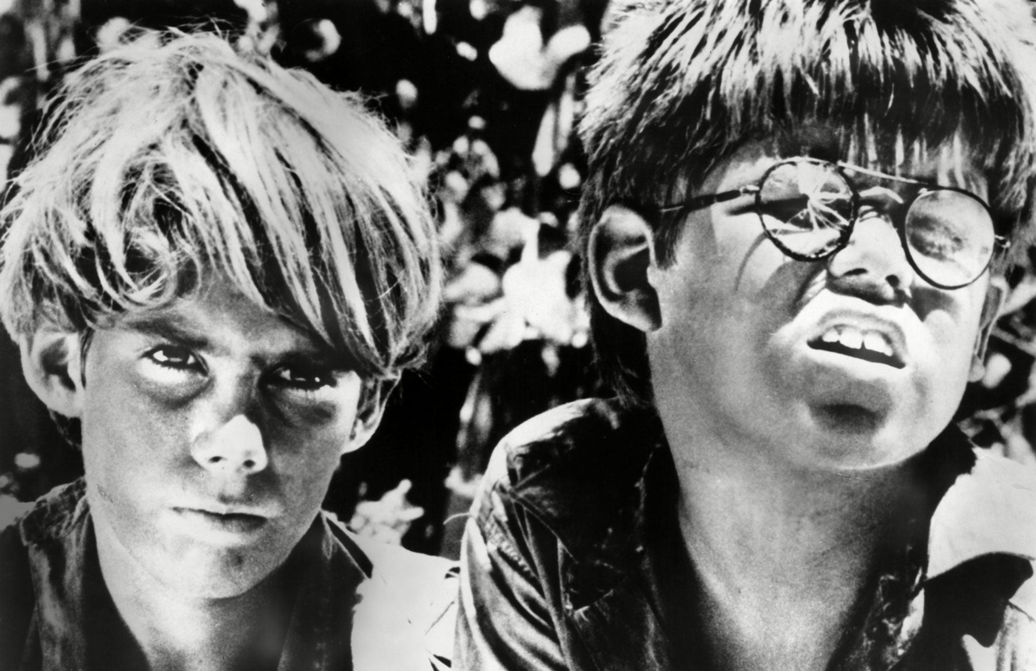 James Aubrey and Hugh Edwards in the 1963 film version of Lord of the Flies