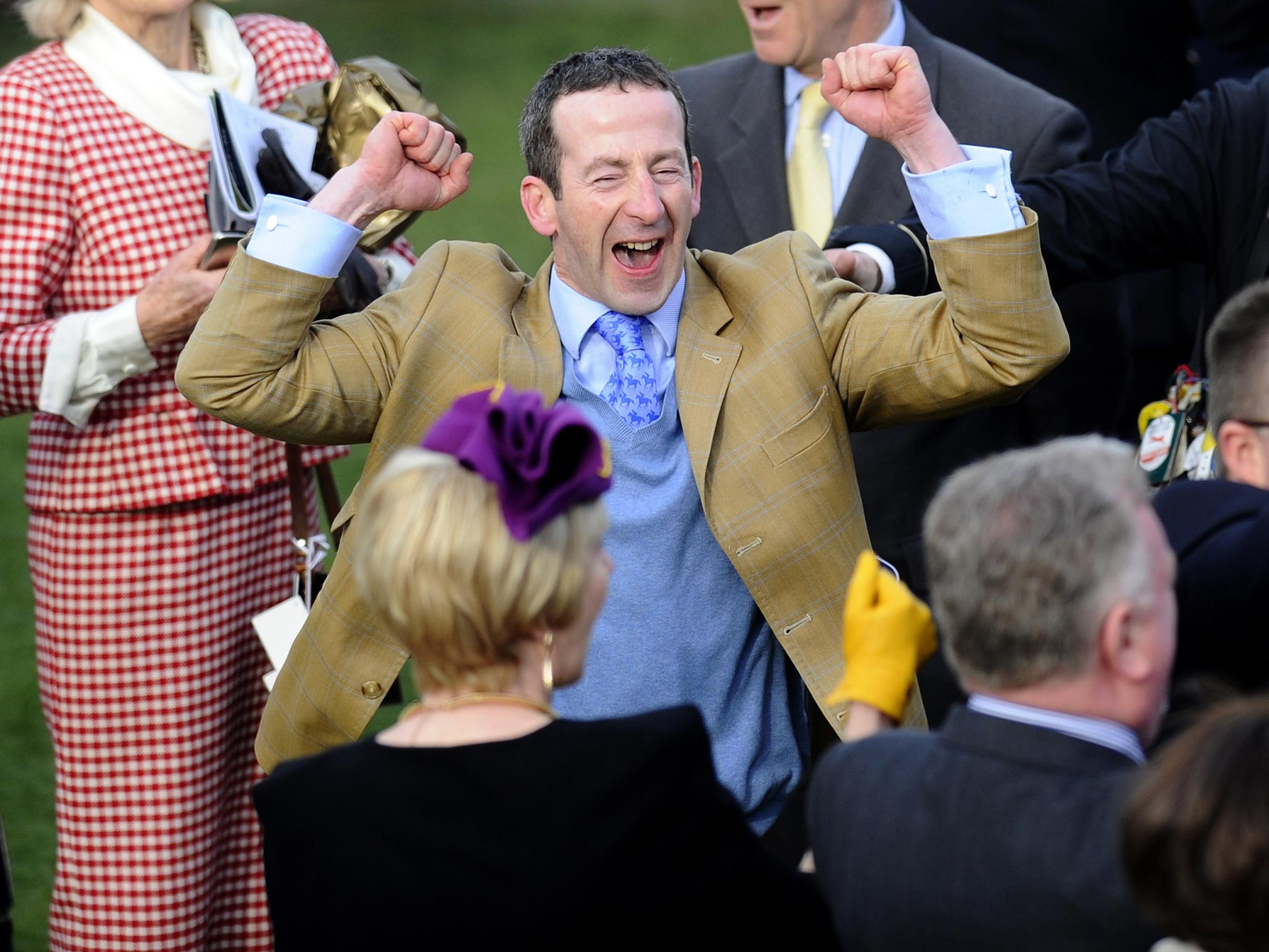 Jim Culloty enjoys Lord Windermere’s win