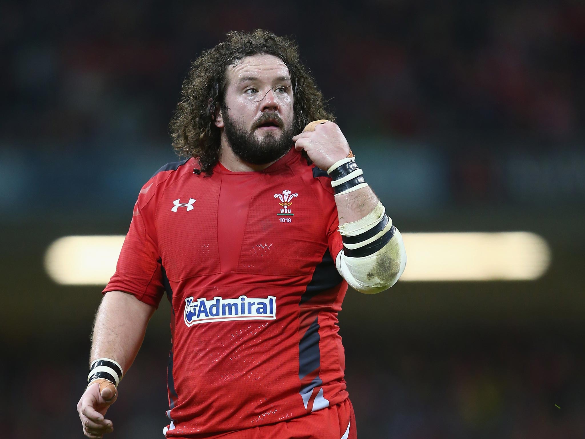 Tight-head prop Adam Jones has been dropped from the Wales team for the first time since 2007