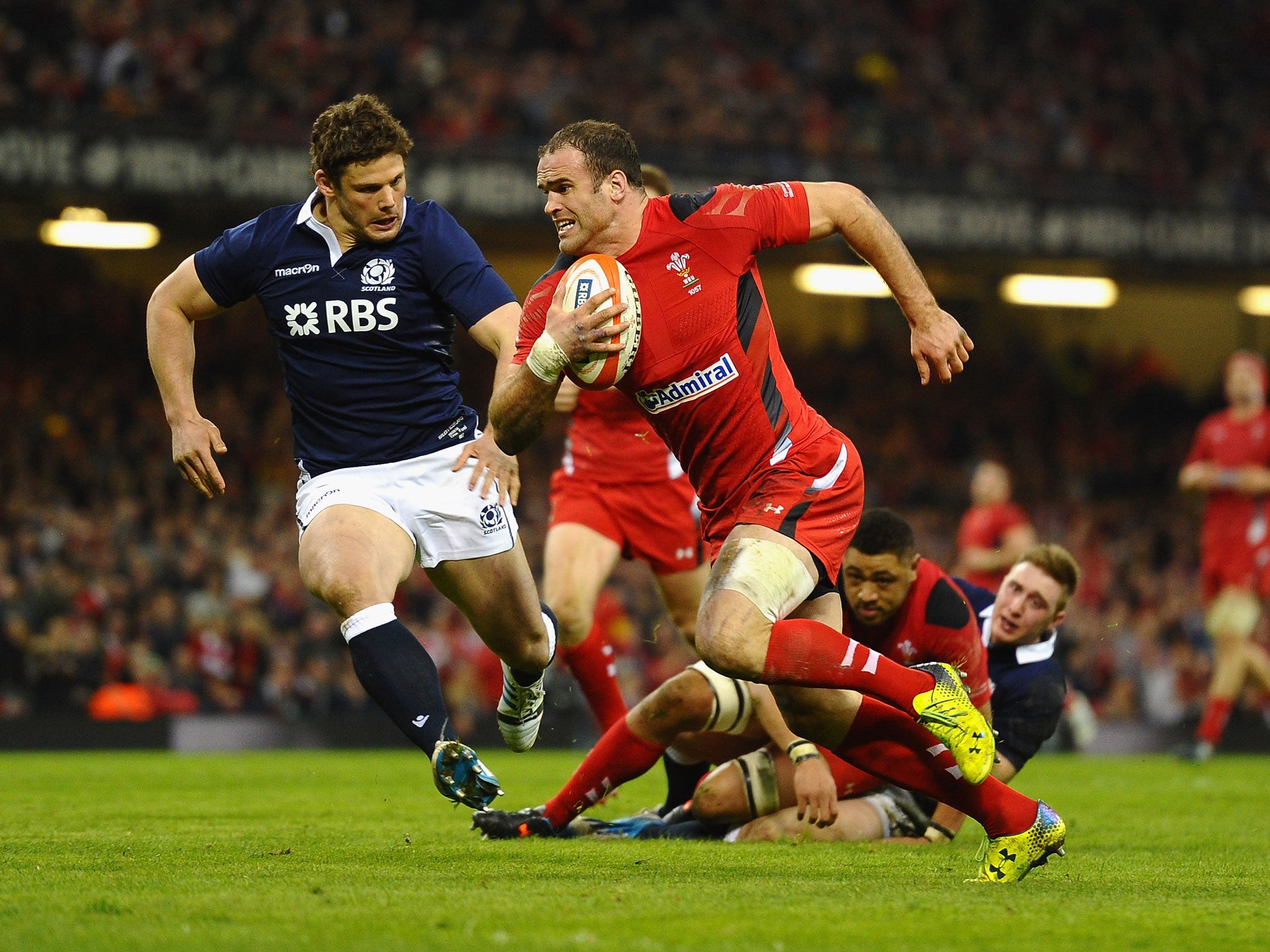 This will be the 26th consecutive Six Nations start for Jamie Roberts