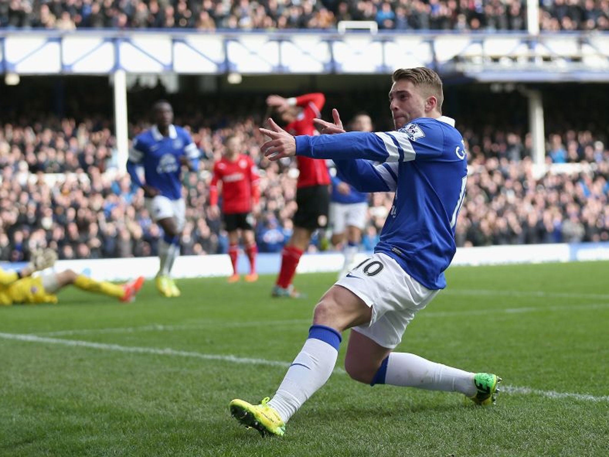 Gerard Deulofeu impressed at Everton last season