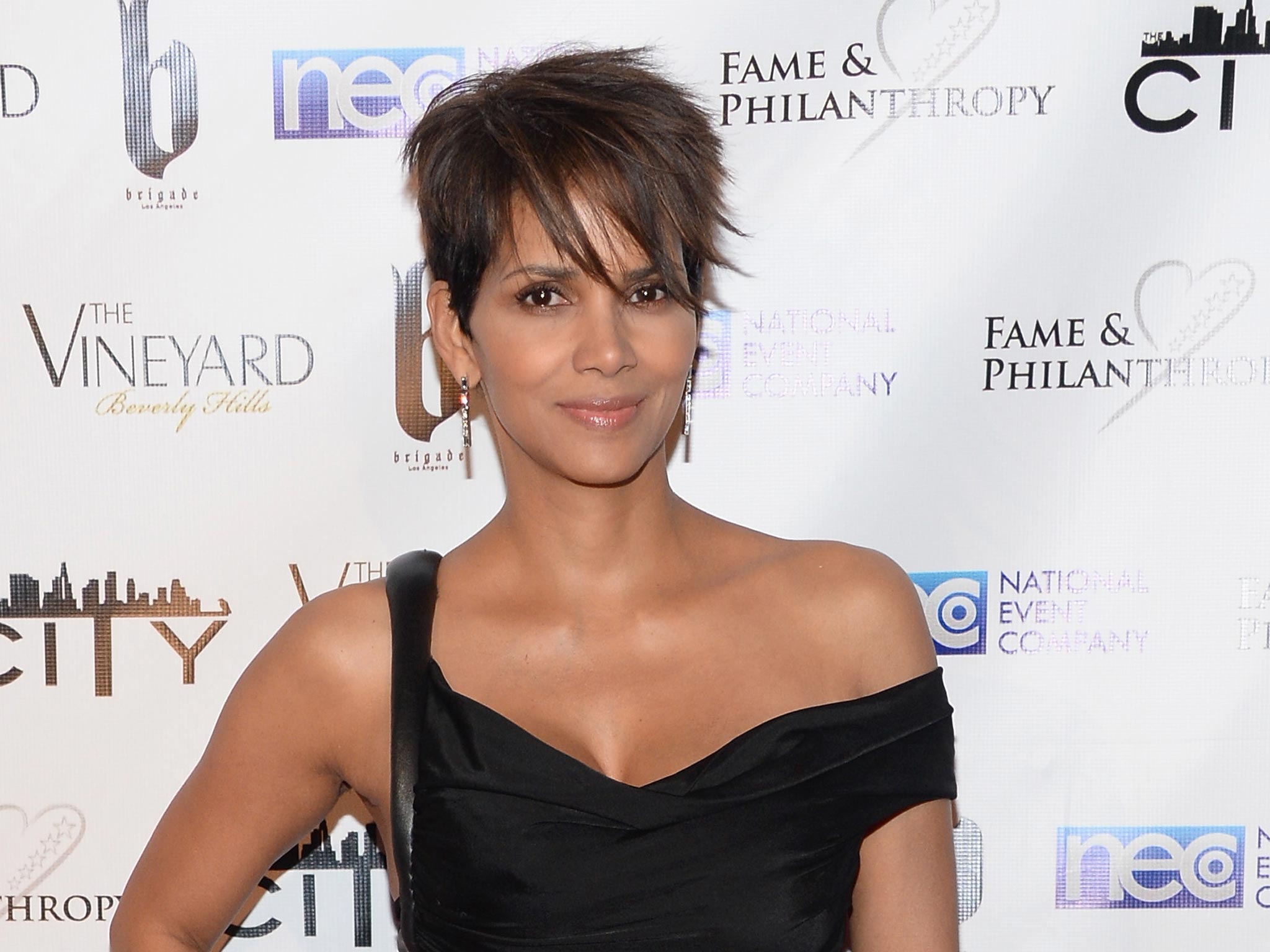 Halle Berry plays Storm in the superhero film franchise