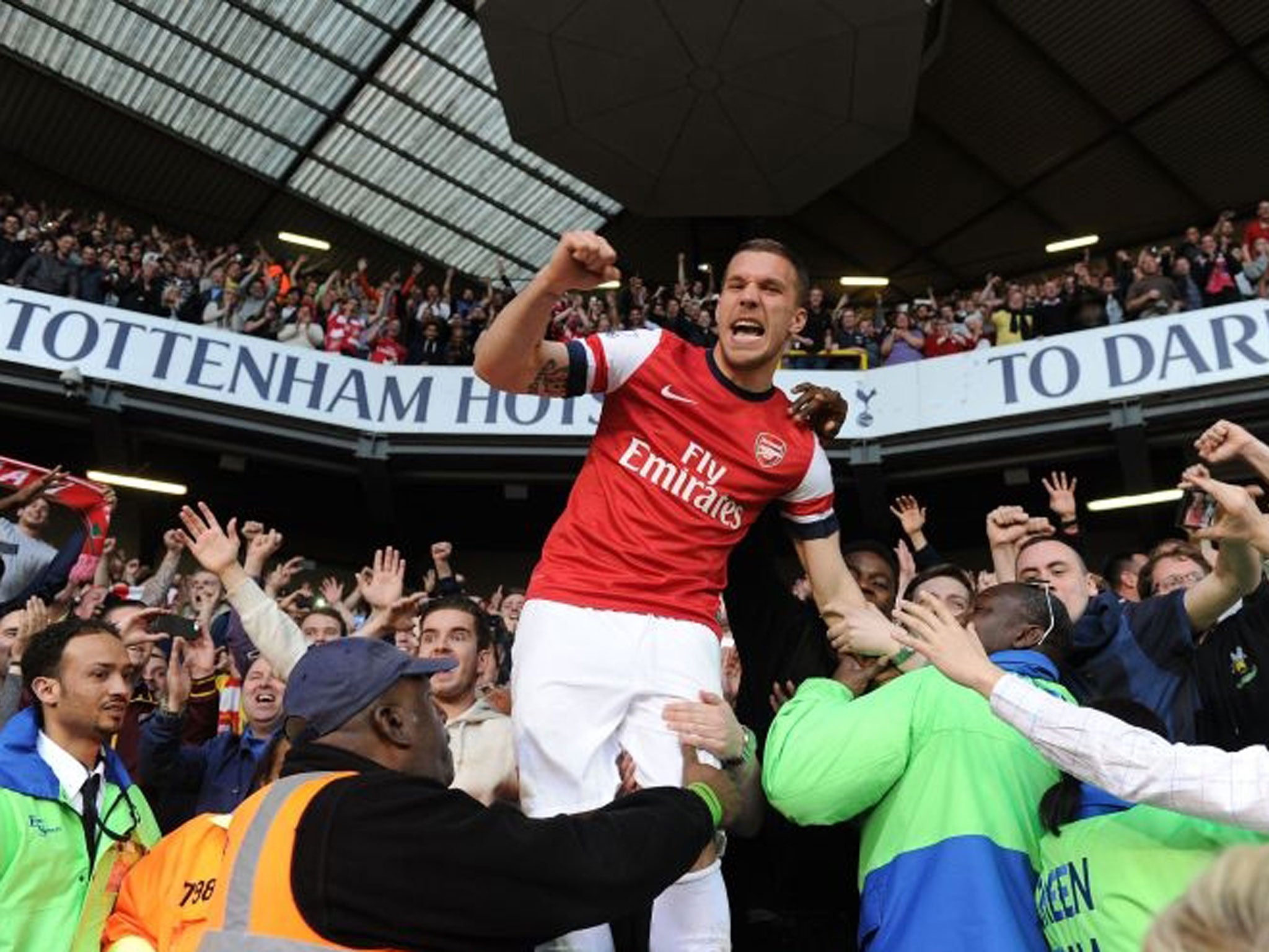 The last time the two North London sides met Arsenal ran out 1-0 winners at White Hart Lane