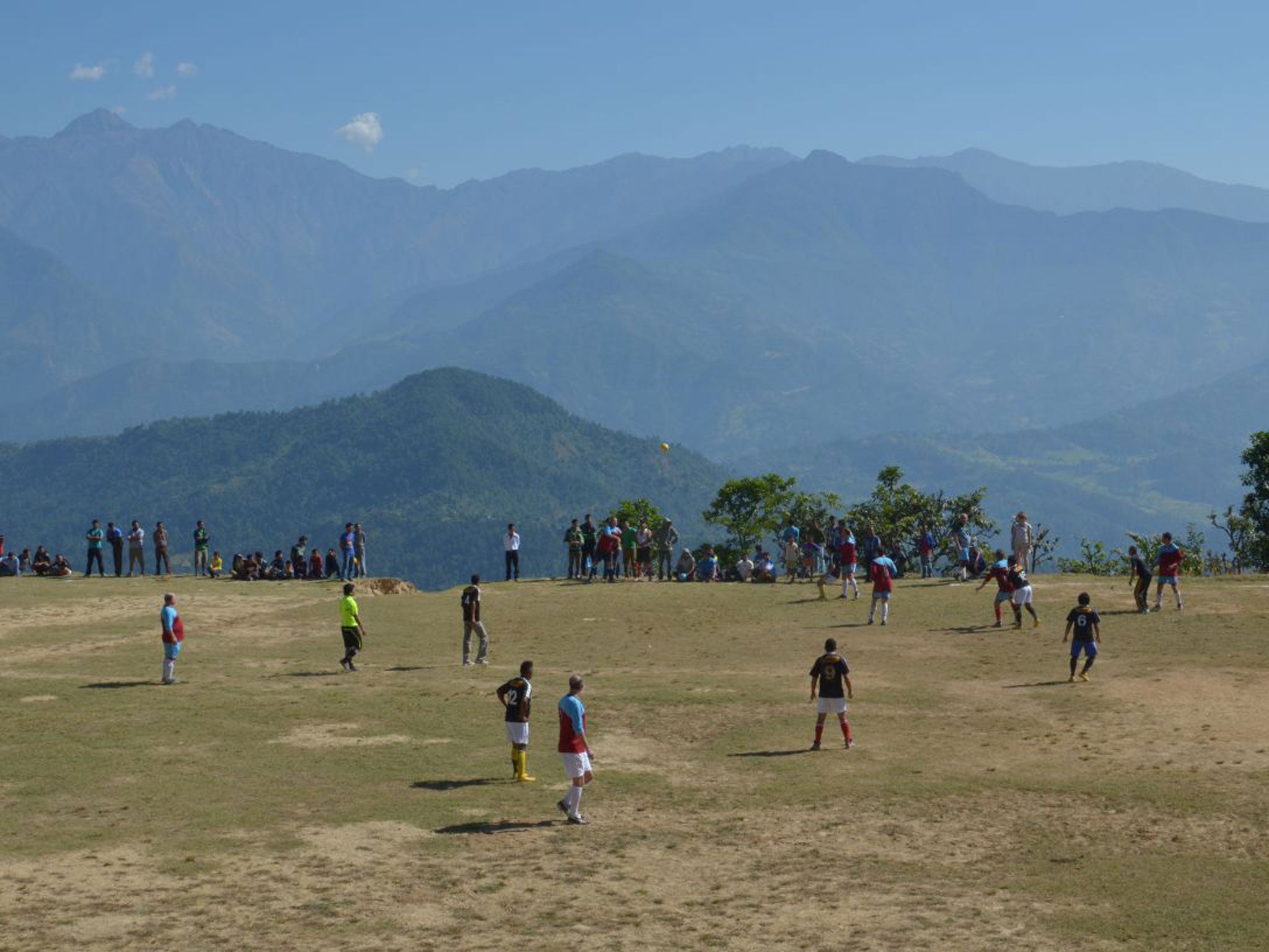 Field of dreams: the 'infinity pitch'