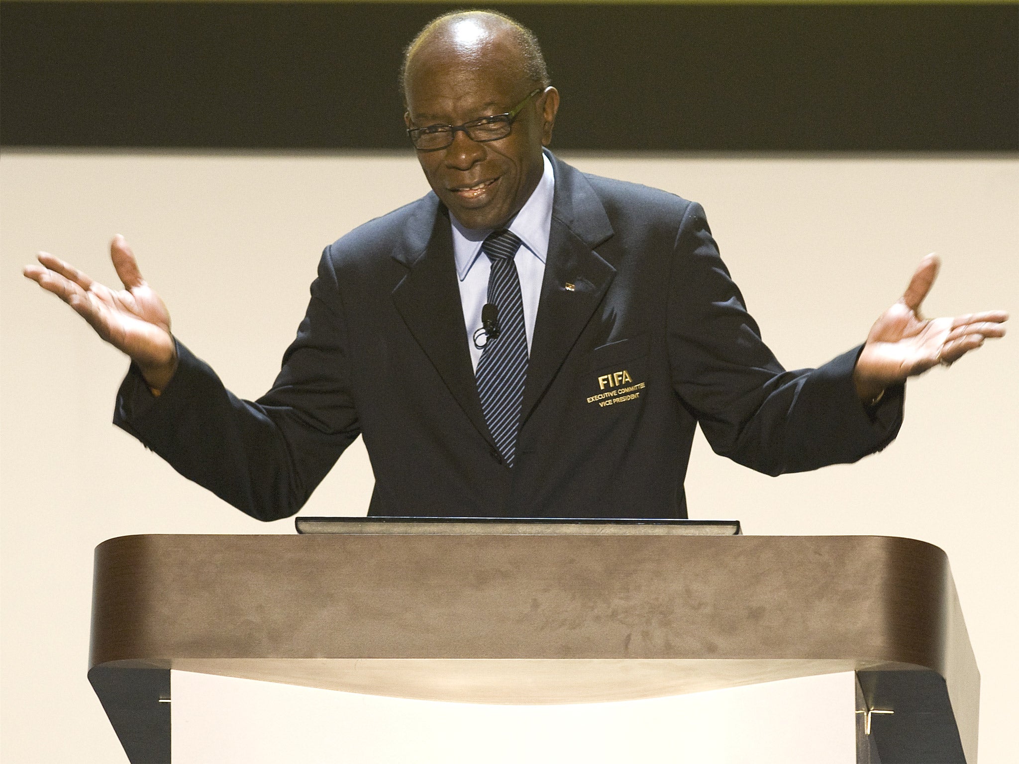 Former Fifa vice-president Jack Warner