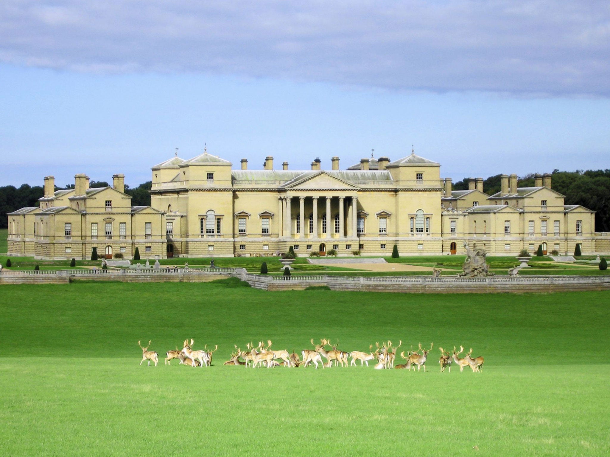 Grand design: Holkham Hall in Norfolk