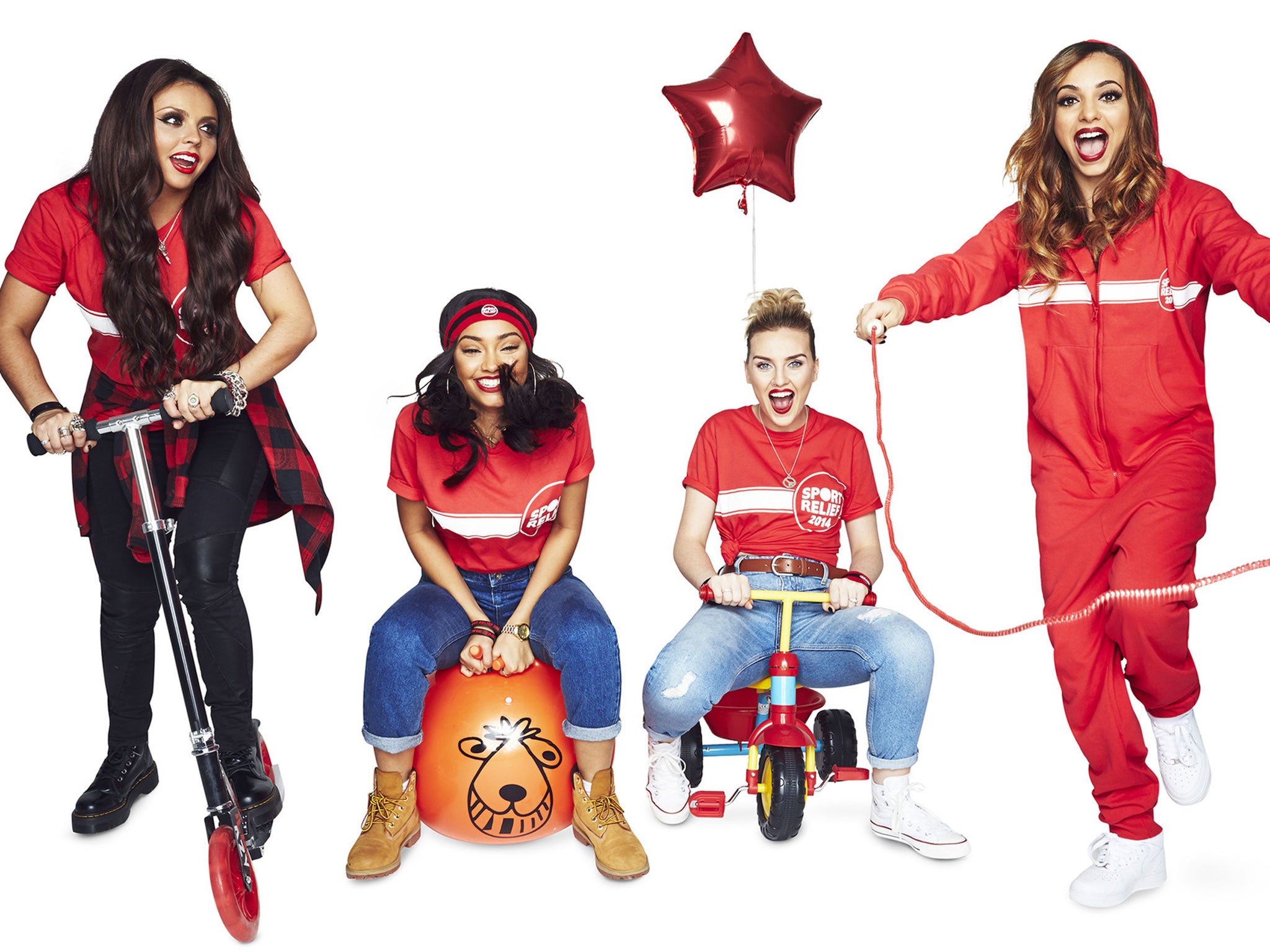 Little Mix perform Sport Relief single Word Up