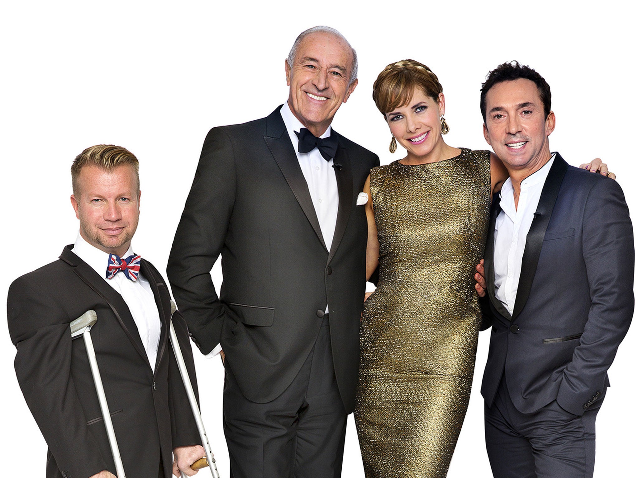 Judges, Lee Pearson, Len Goodman, Darcey Bussell and Bruno Tonioli