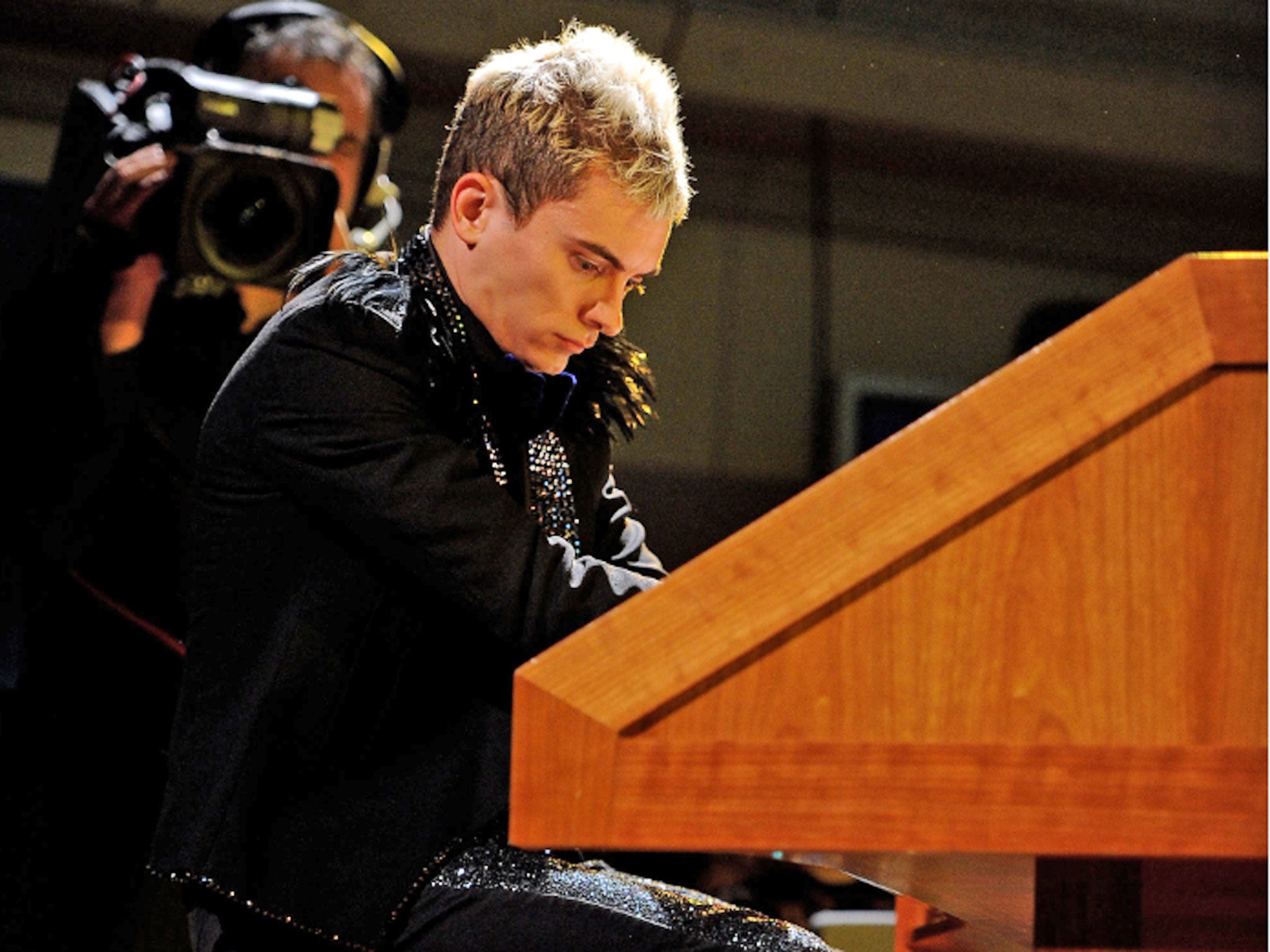 Cameron Carpenter said he was also questioned and fingerprinted by Border Force officials and kept in a short-term holding facility run by Tascor