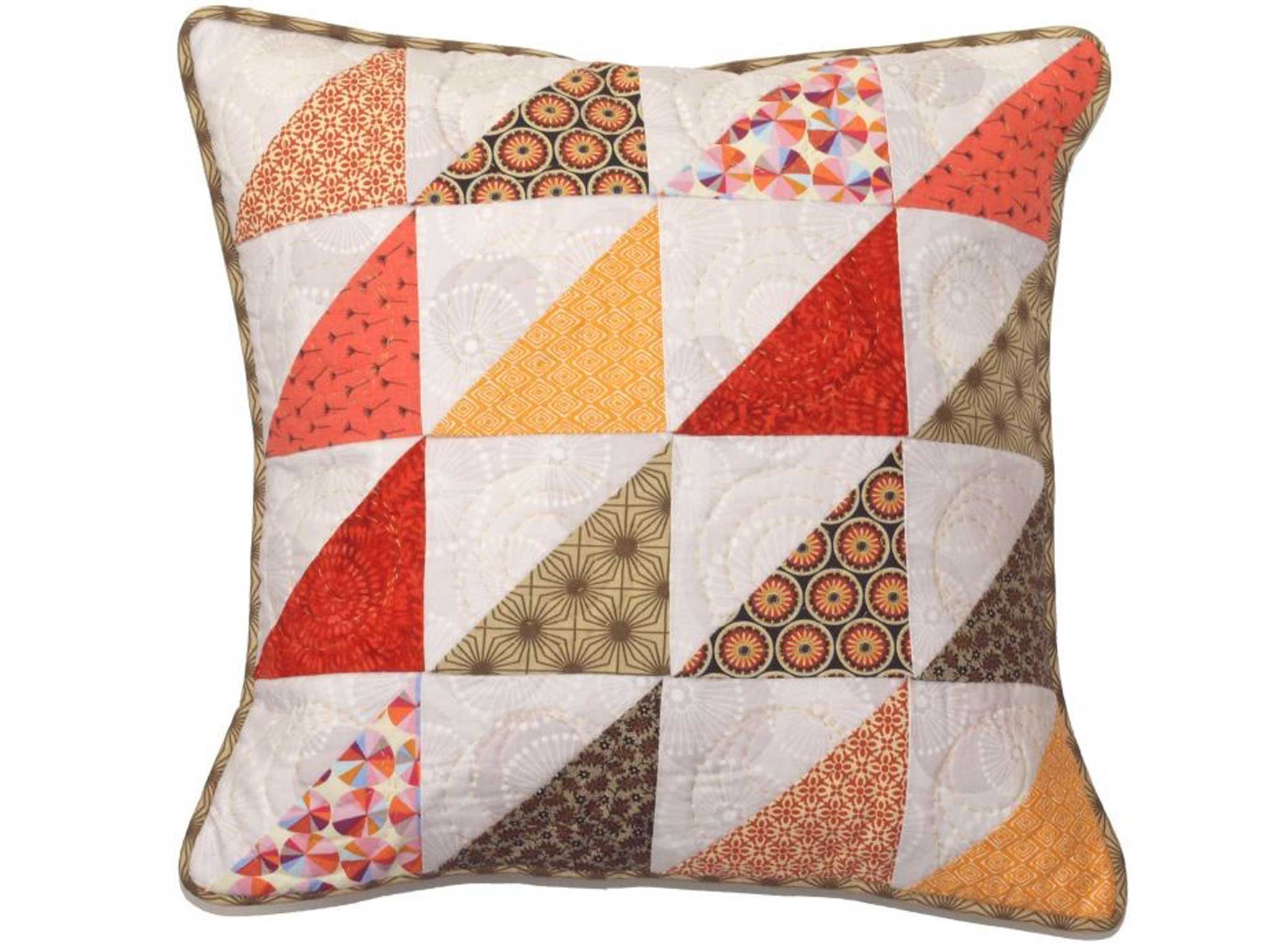 Quilted cushion by Tracy Chevalier