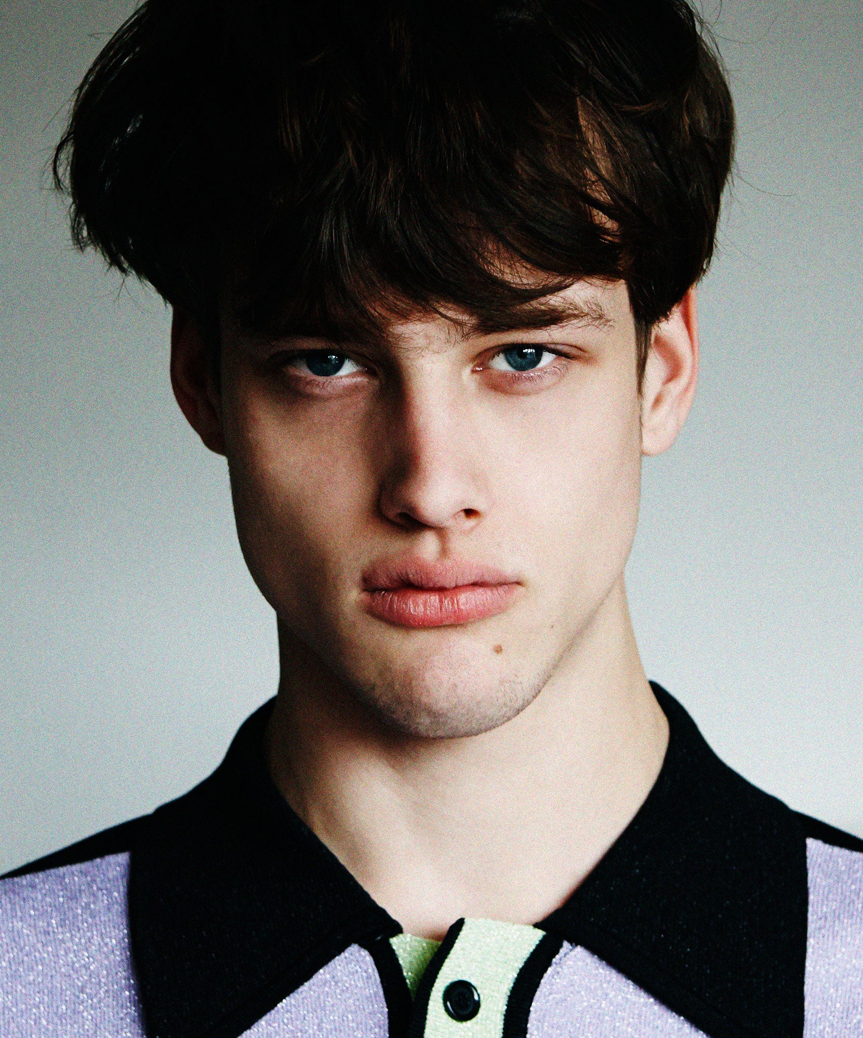 Sylvester, 19, Copenhagen: Lurex shirt, £364, by Sibling, from Machine-A, 13 Brewer Street, London W1, 020-7734 4334