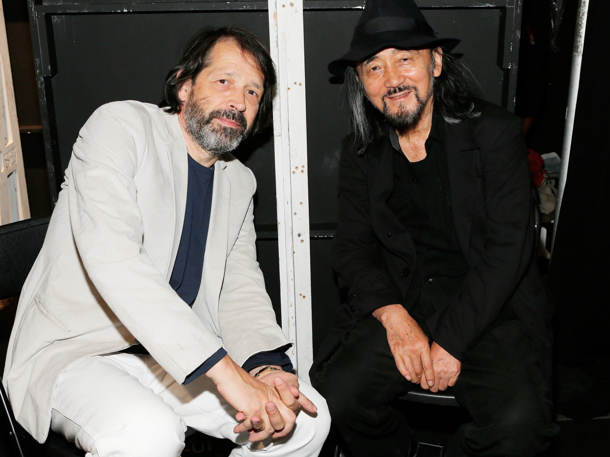 Designers Peter Saville and Yohji Yamamoto