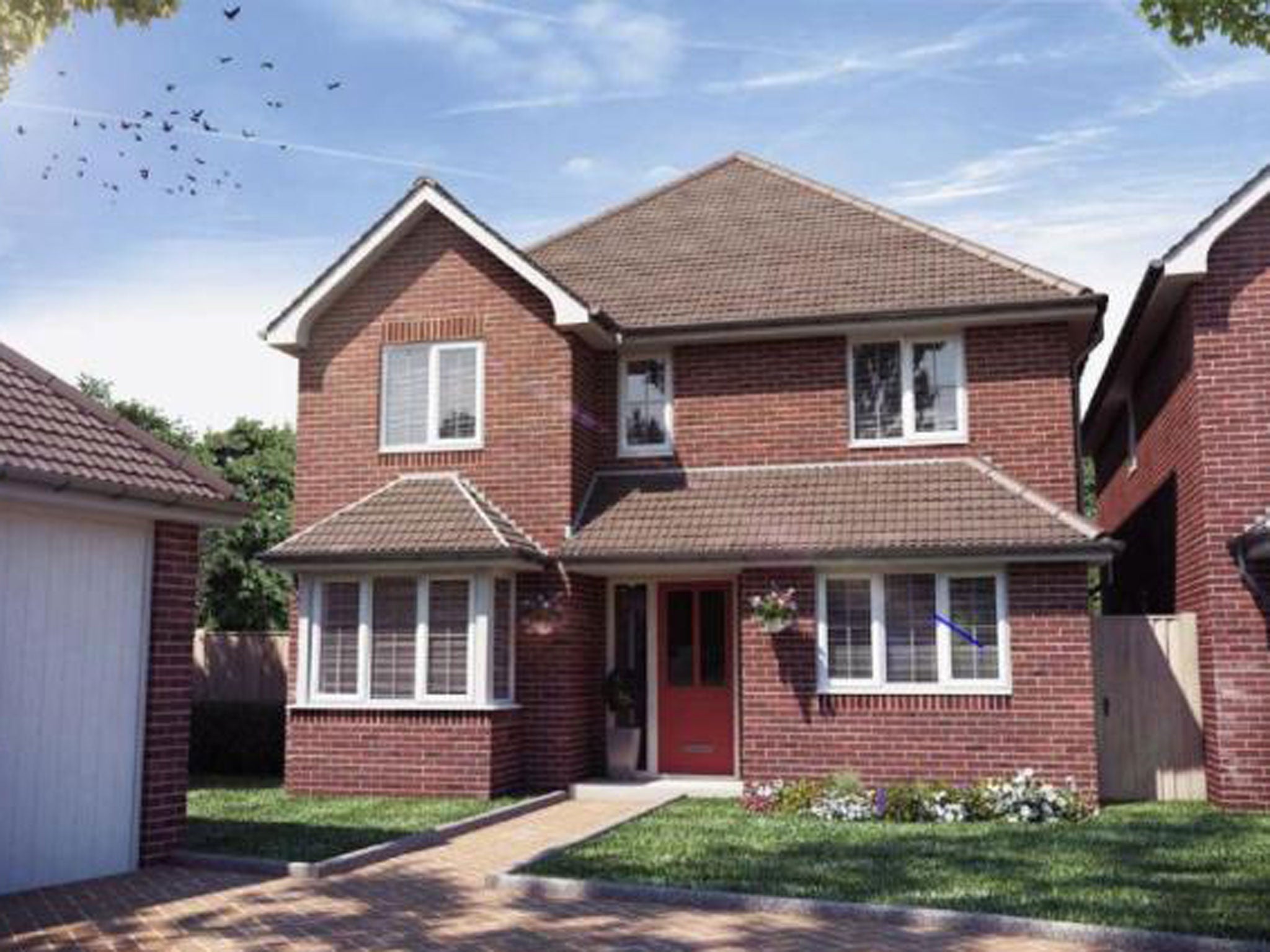 Four bedroom detached new house for sale in The Pavillions, Acocks Green, Birmingham B27. On for £265,000 with Bairstow Eves.