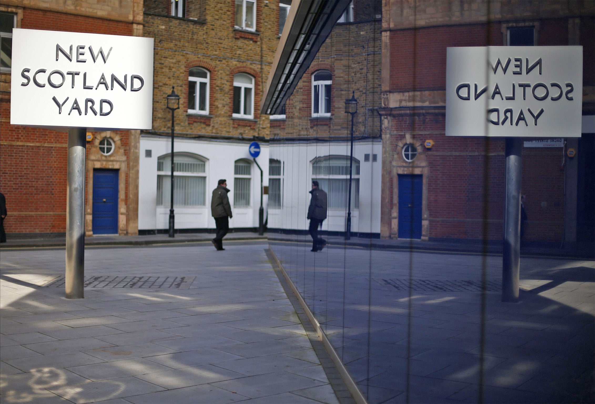 New Scotland Yard, the headquarters of the Metropolitan Police