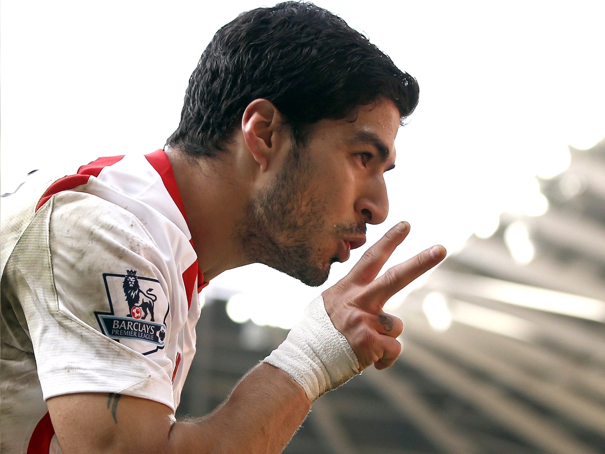 Luis Suarez has scored 30 Premier League goals this term