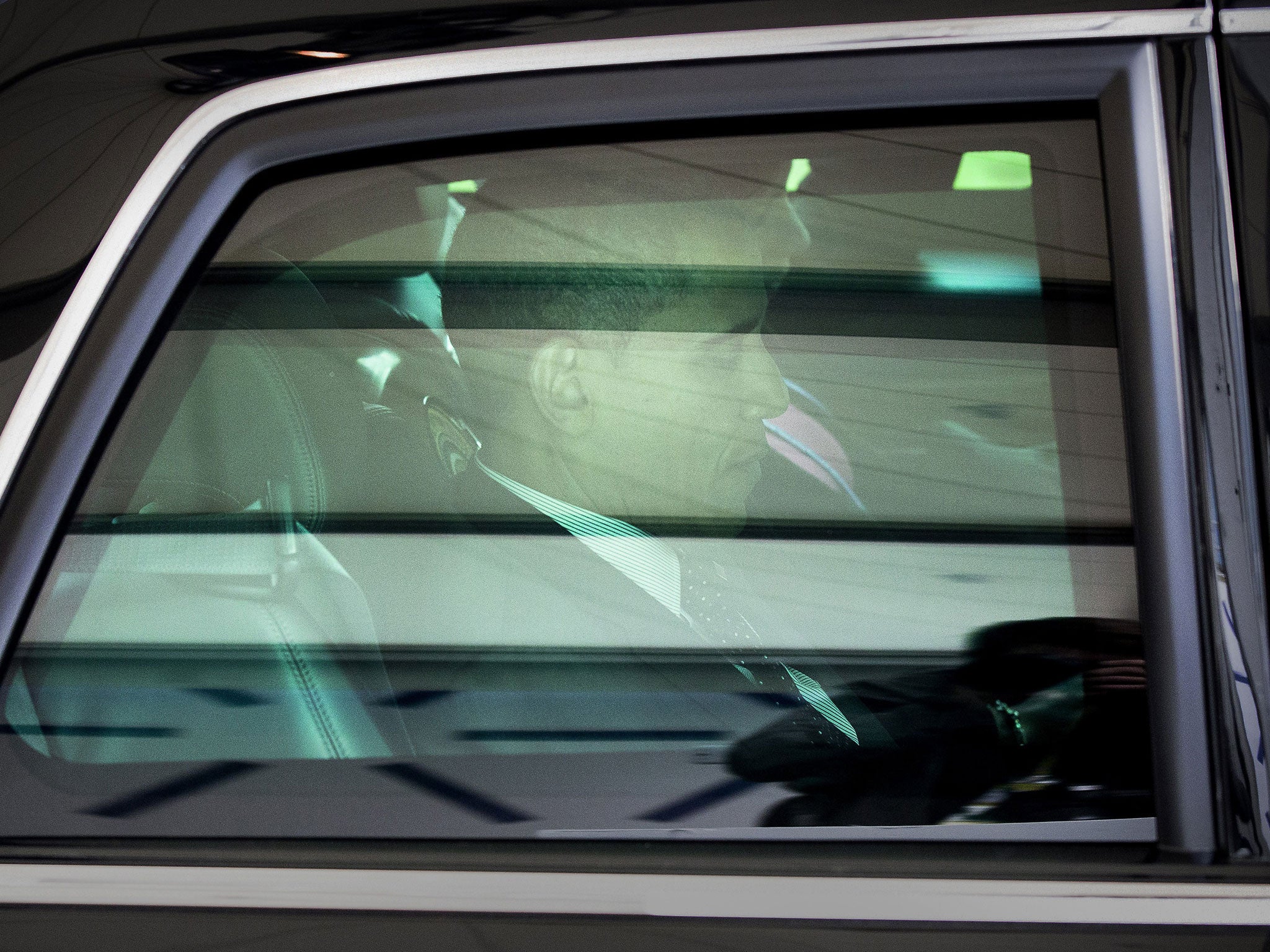 Barack Obama leaves after the closing session of the Nuclear Security Summit in The Hague, Netherlands