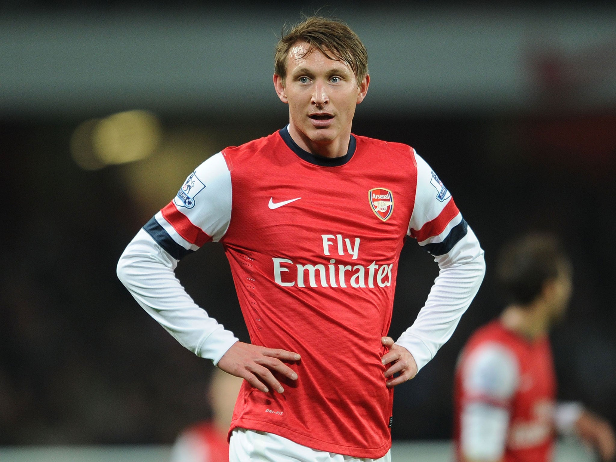 Kim Kallstrom arrived last year and played just four matches