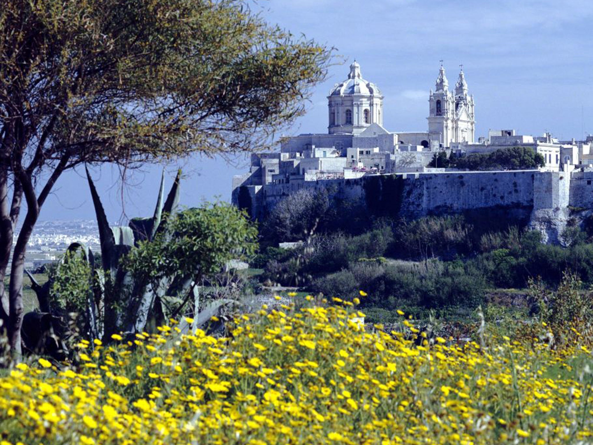 Malta's Mdina THE TRAVEL LIBRARY/ REX