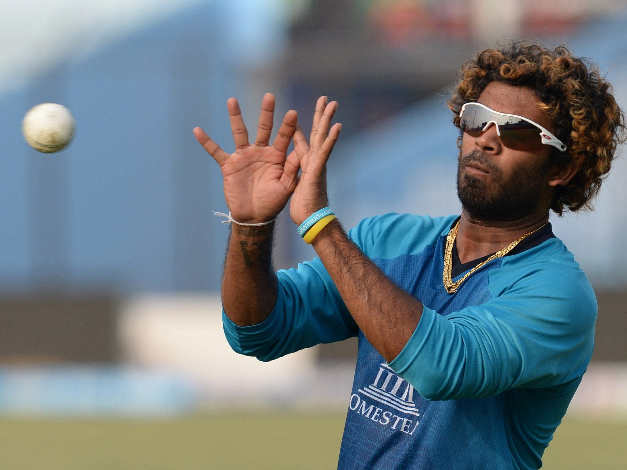 Sri Lanka’s Lasith Malinga