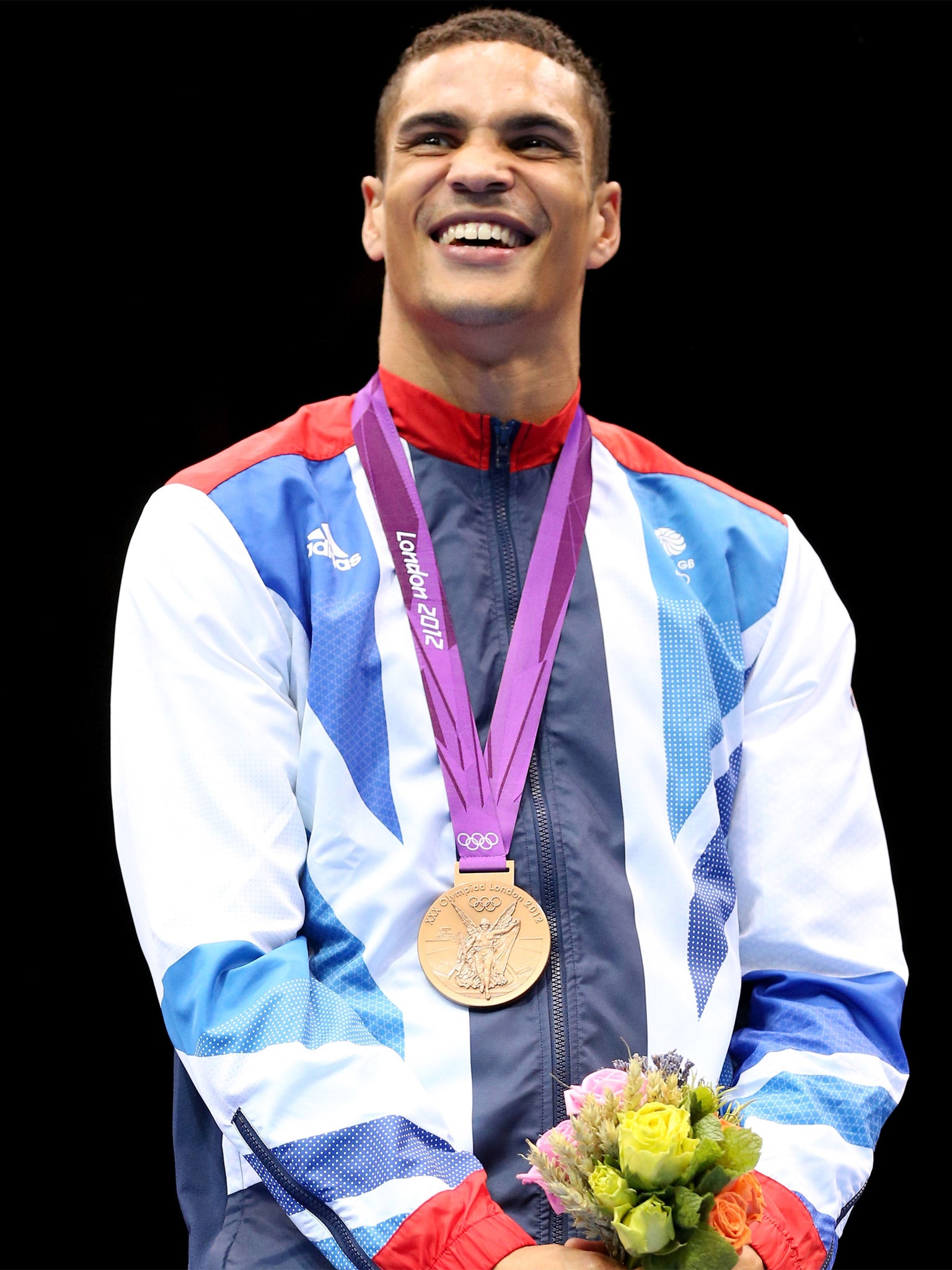 Ogogo with his bronze medal at London 2012 (Getty)