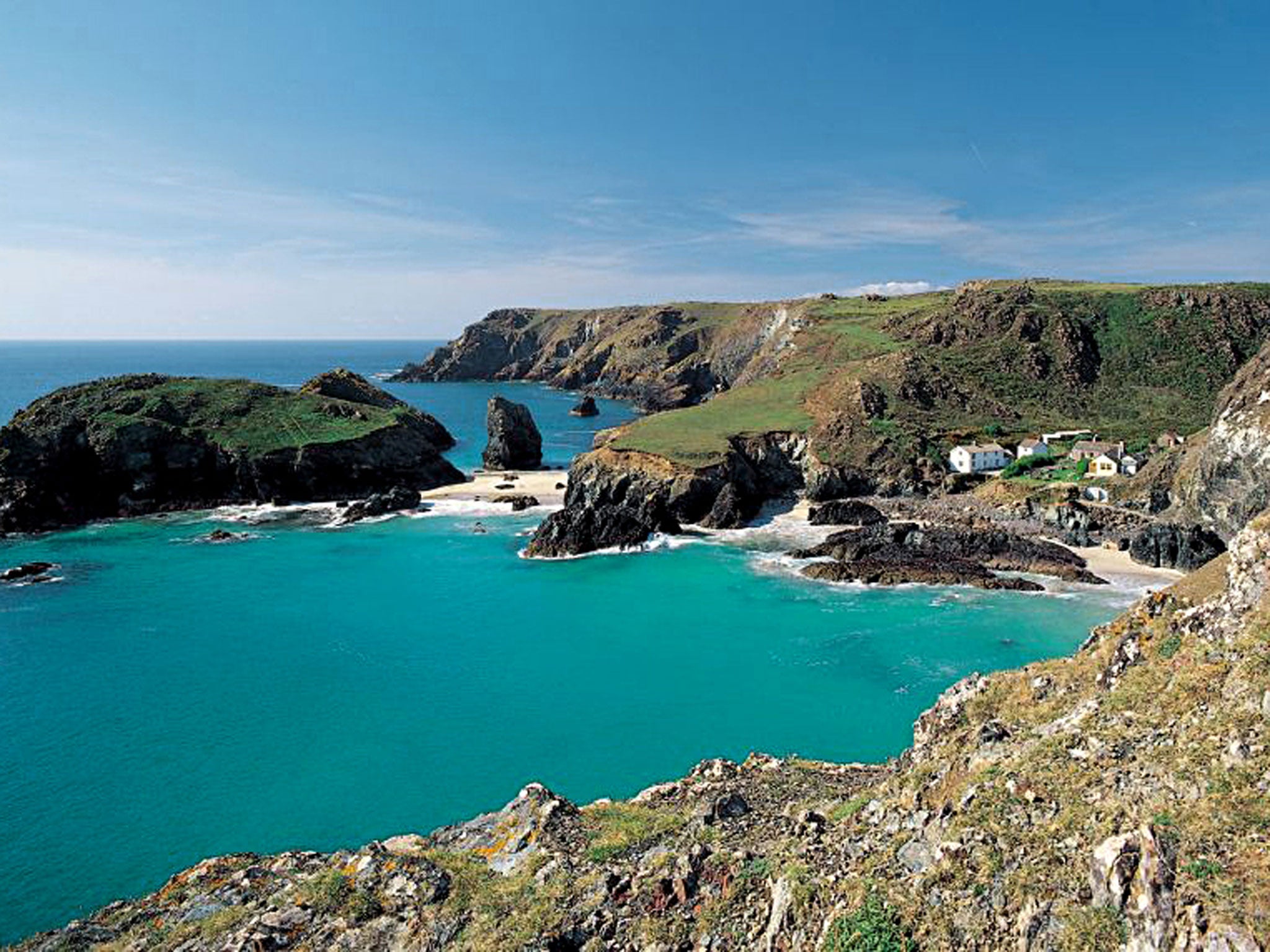 Kynance Cove in Cornwall