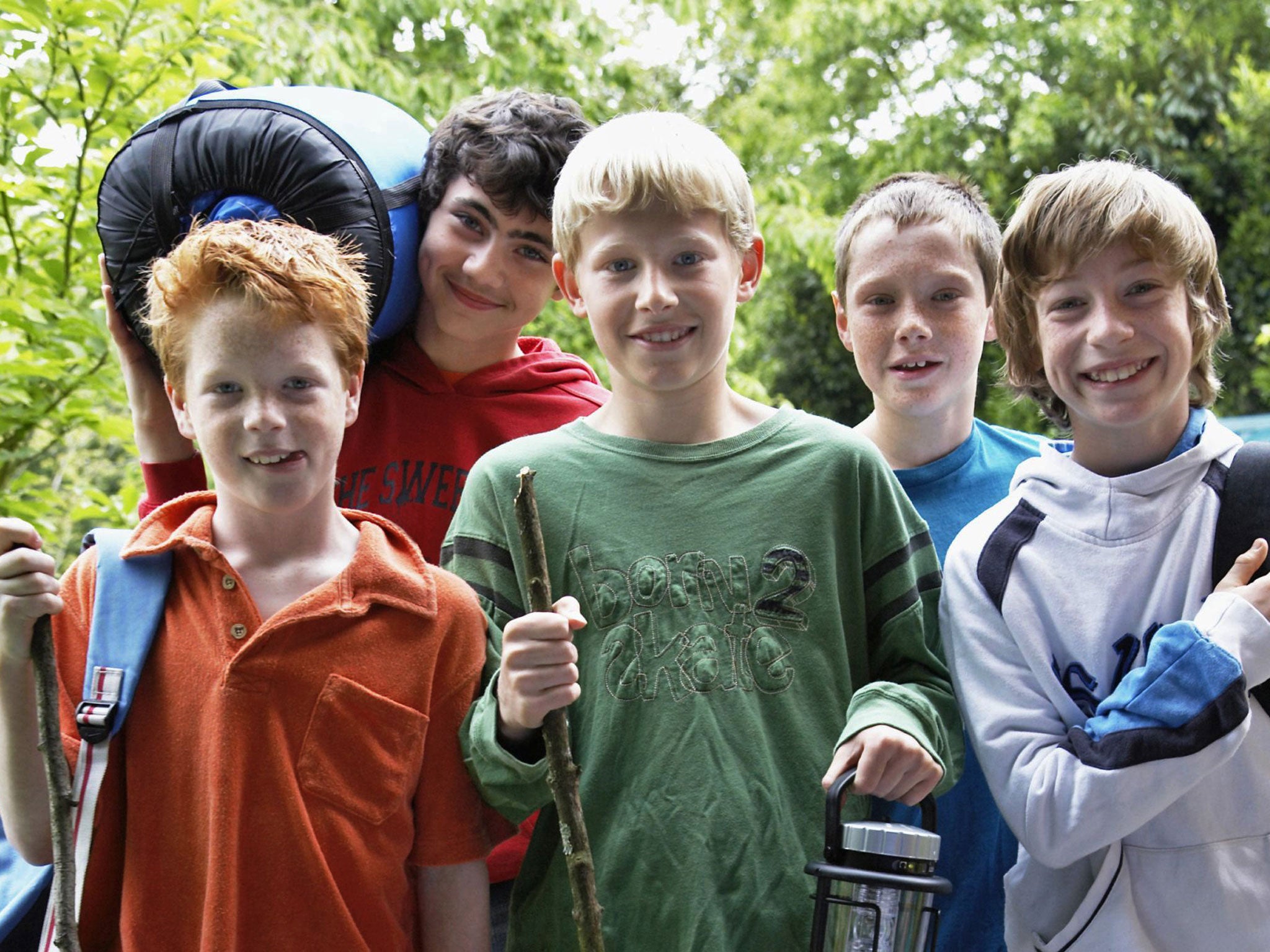 Go wild: many camp programmes focus on adventure