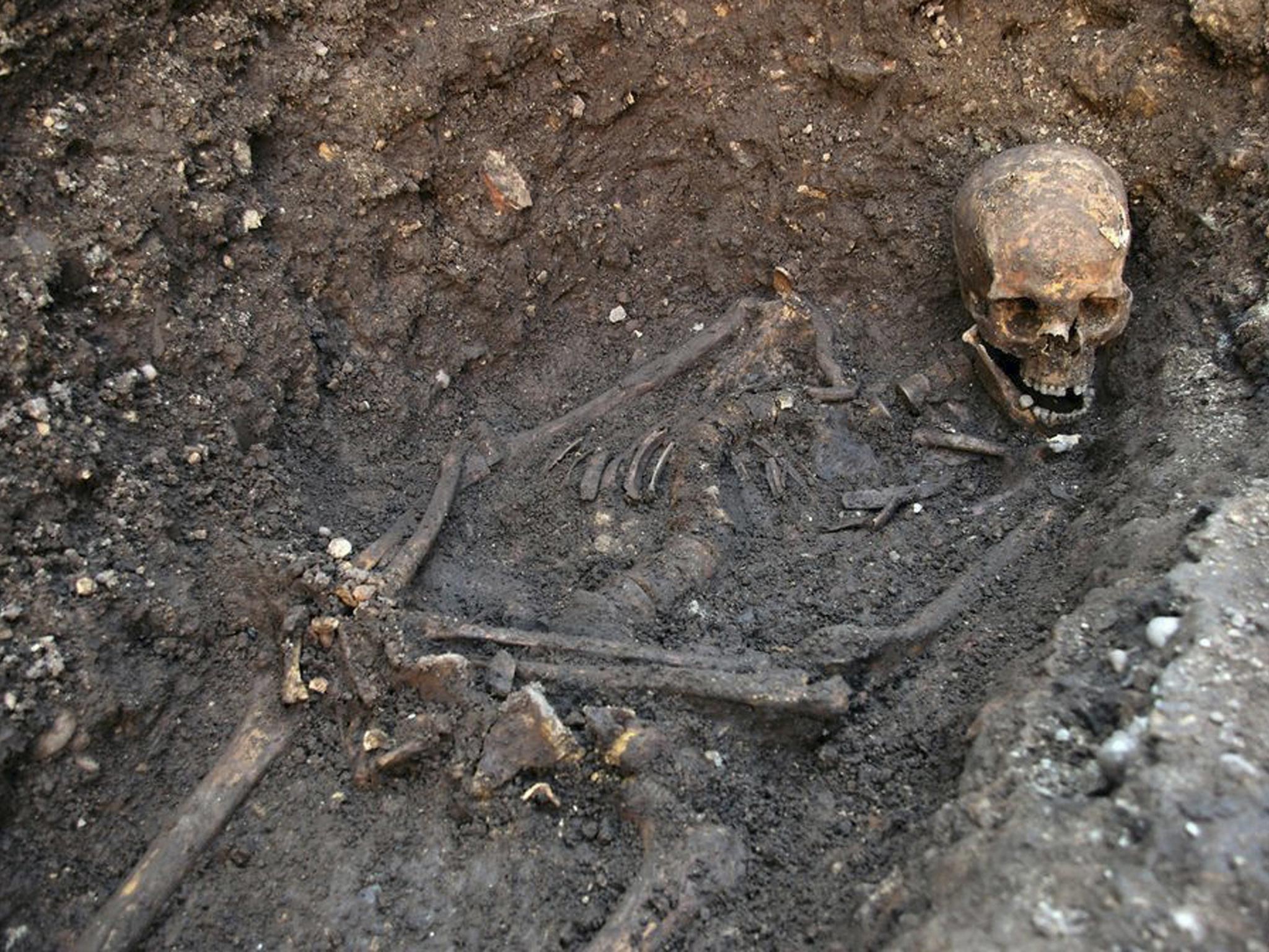 King Richard III's remains were found underneath a car park in Leicester in 2012