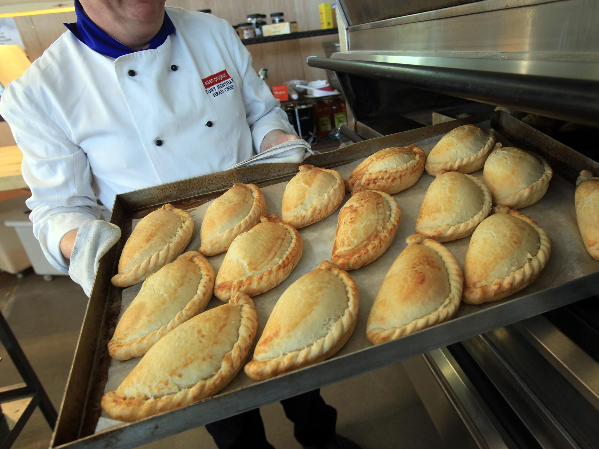 Cornish delight: golden, delicious and fresh from the oven