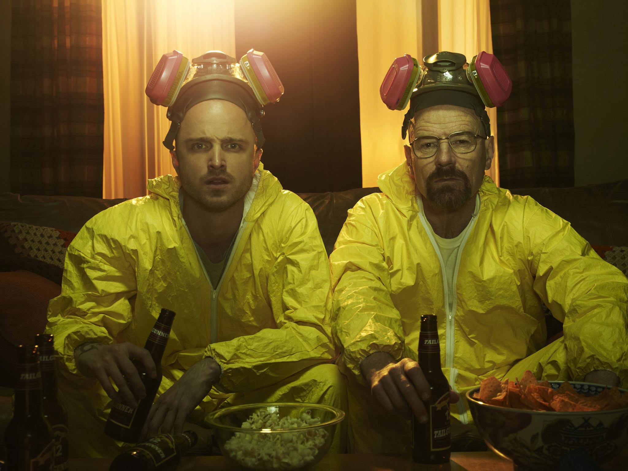 Aaron Paul and Bryan Cranston in 'Breaking Bad'